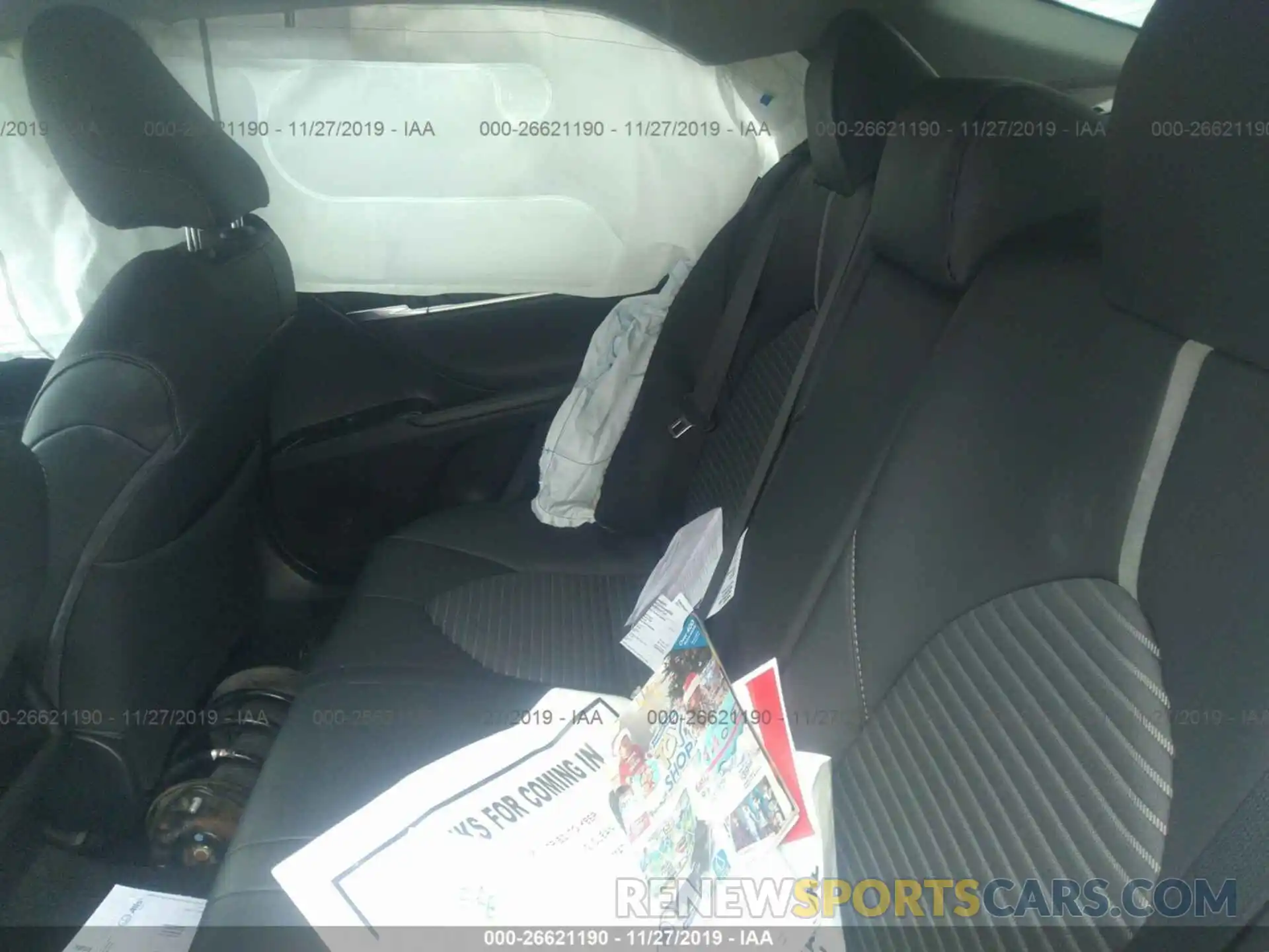 8 Photograph of a damaged car 4T1B11HK4KU756472 TOYOTA CAMRY 2019