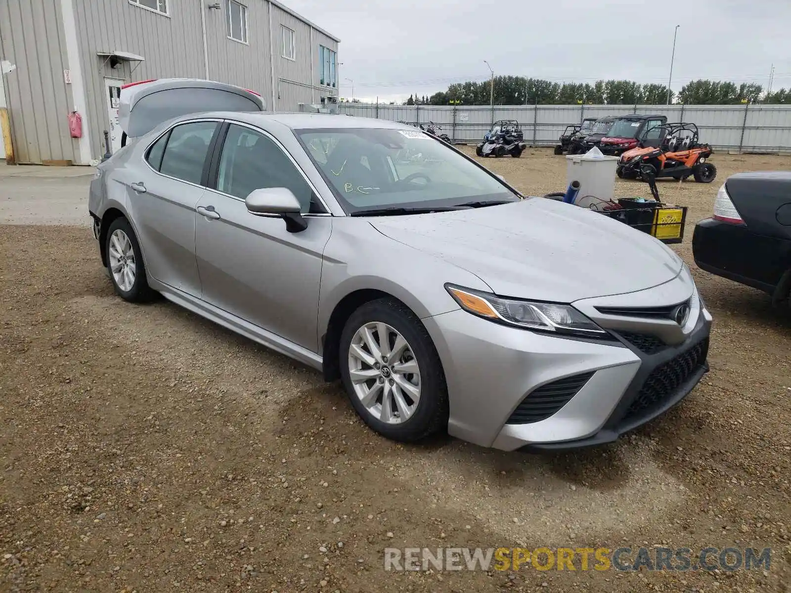 1 Photograph of a damaged car 4T1B11HK4KU758416 TOYOTA CAMRY 2019