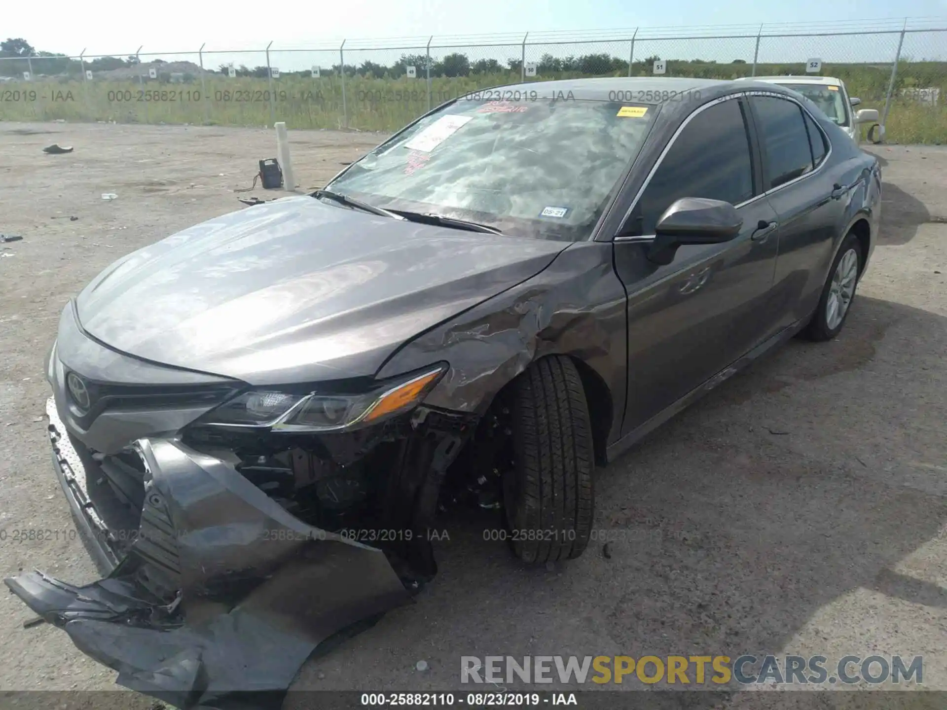 2 Photograph of a damaged car 4T1B11HK4KU759890 TOYOTA CAMRY 2019