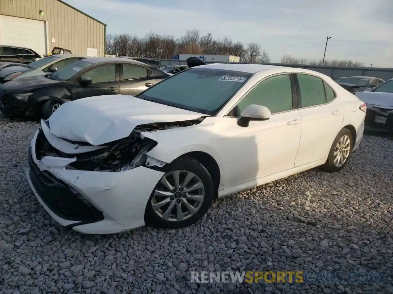 1 Photograph of a damaged car 4T1B11HK4KU759906 TOYOTA CAMRY 2019