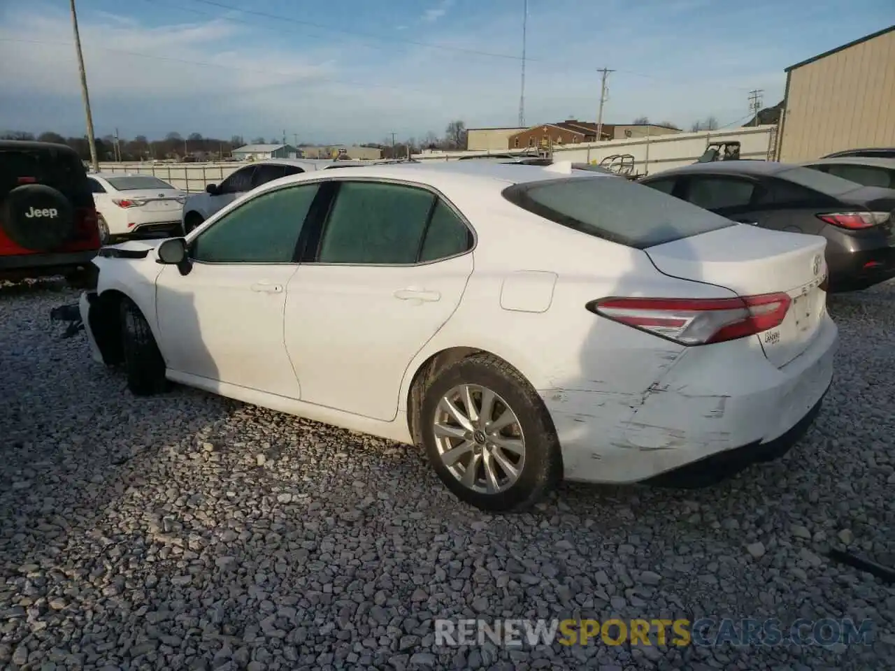 2 Photograph of a damaged car 4T1B11HK4KU759906 TOYOTA CAMRY 2019