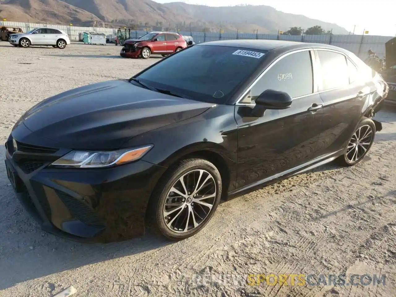 2 Photograph of a damaged car 4T1B11HK4KU763471 TOYOTA CAMRY 2019