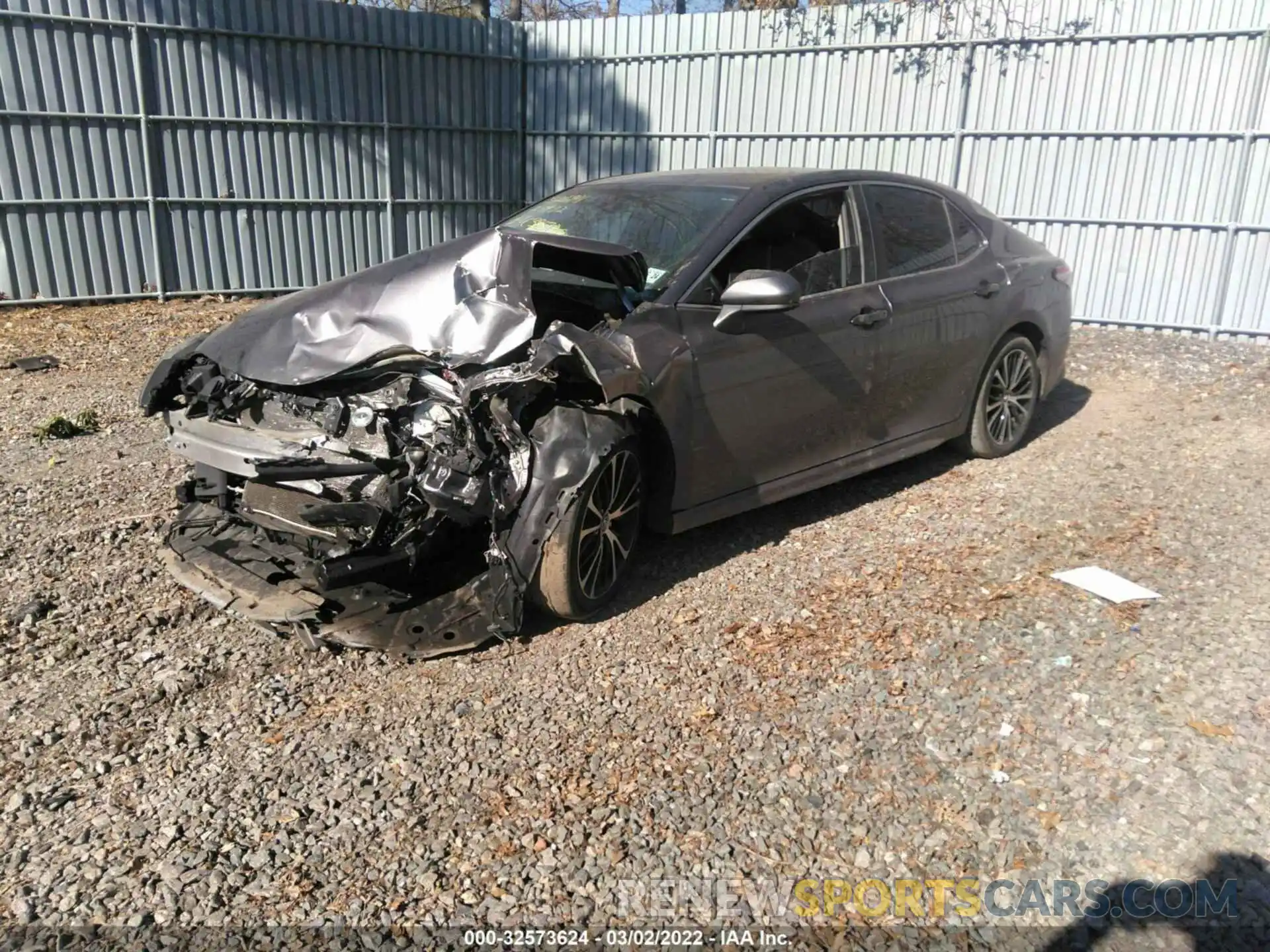 2 Photograph of a damaged car 4T1B11HK4KU764961 TOYOTA CAMRY 2019