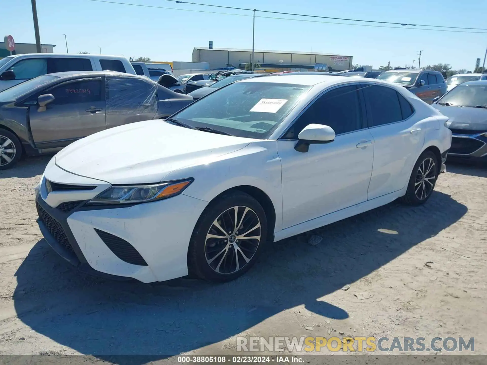 2 Photograph of a damaged car 4T1B11HK4KU765141 TOYOTA CAMRY 2019