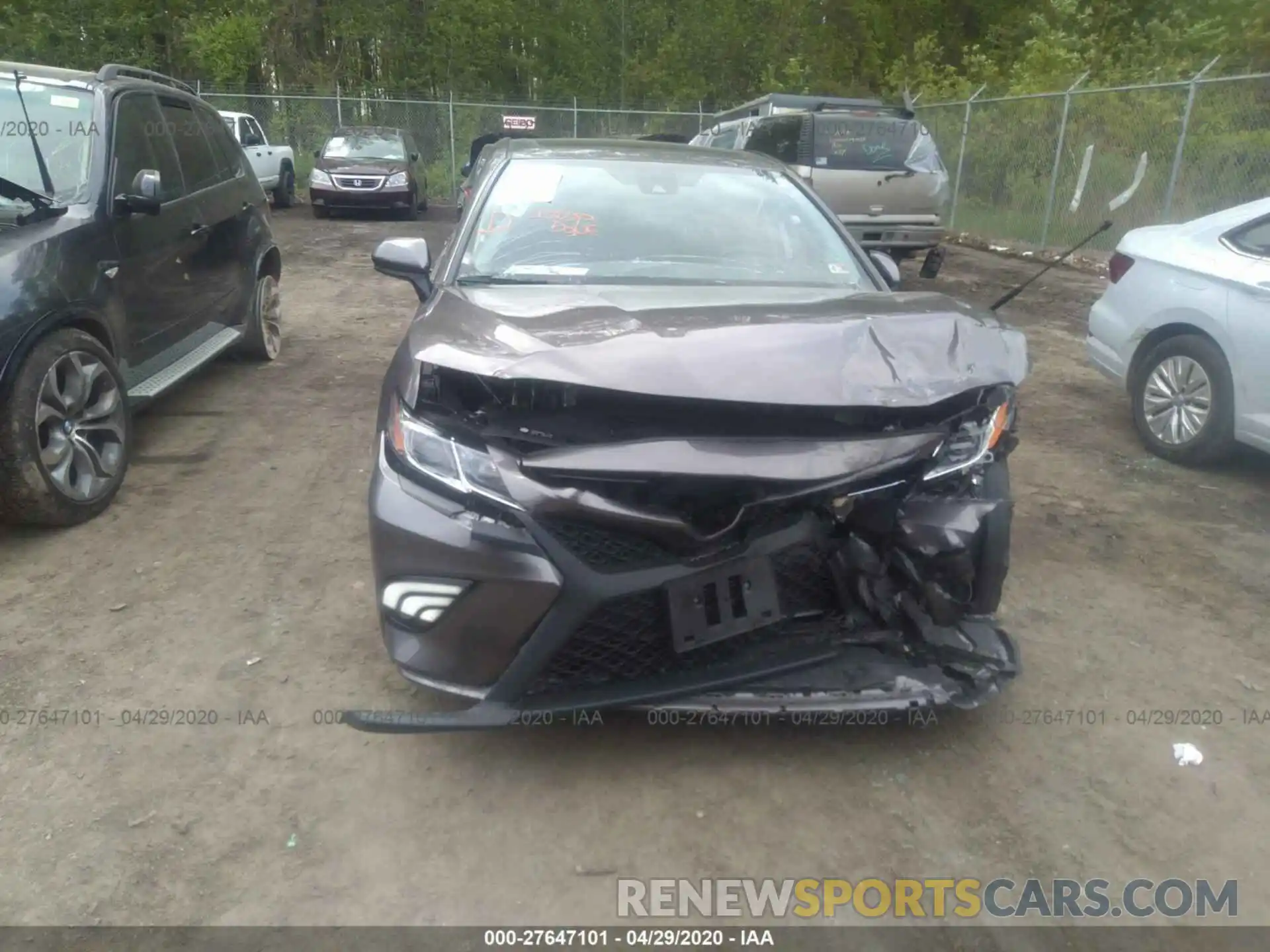 6 Photograph of a damaged car 4T1B11HK4KU766516 TOYOTA CAMRY 2019