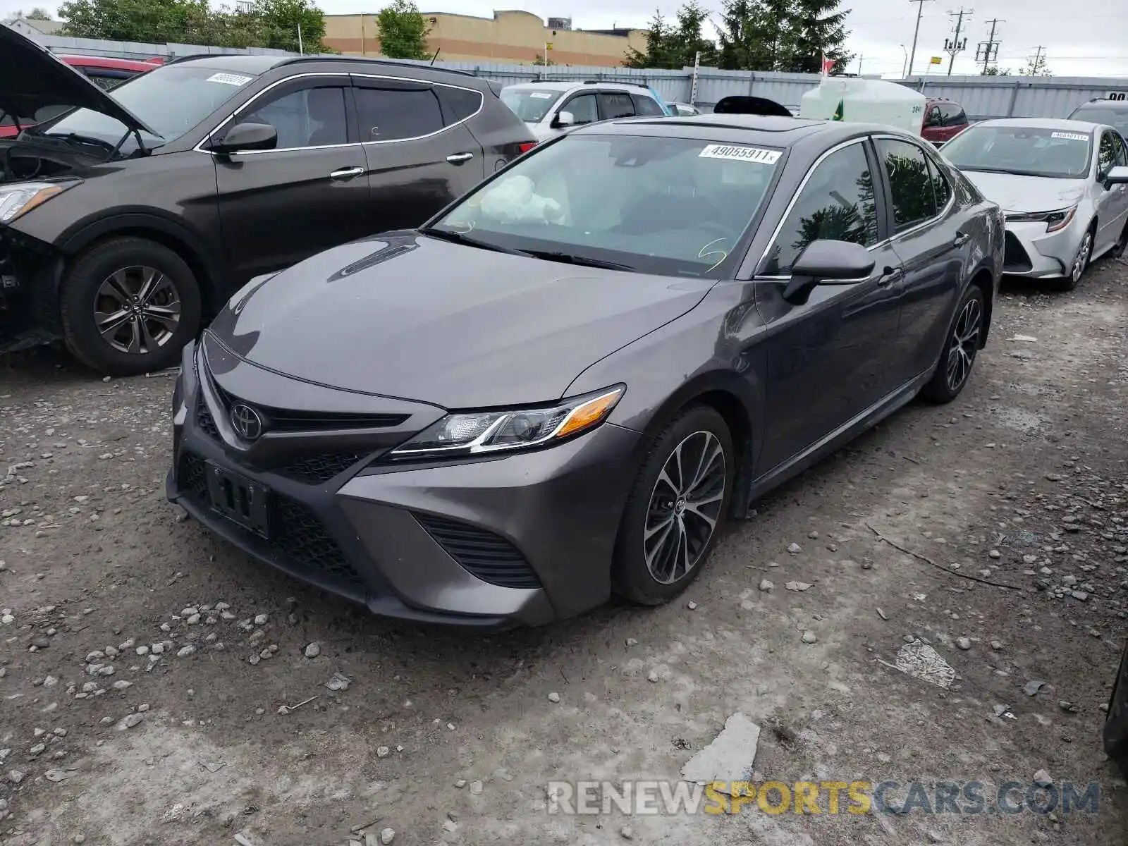 2 Photograph of a damaged car 4T1B11HK4KU768167 TOYOTA CAMRY 2019