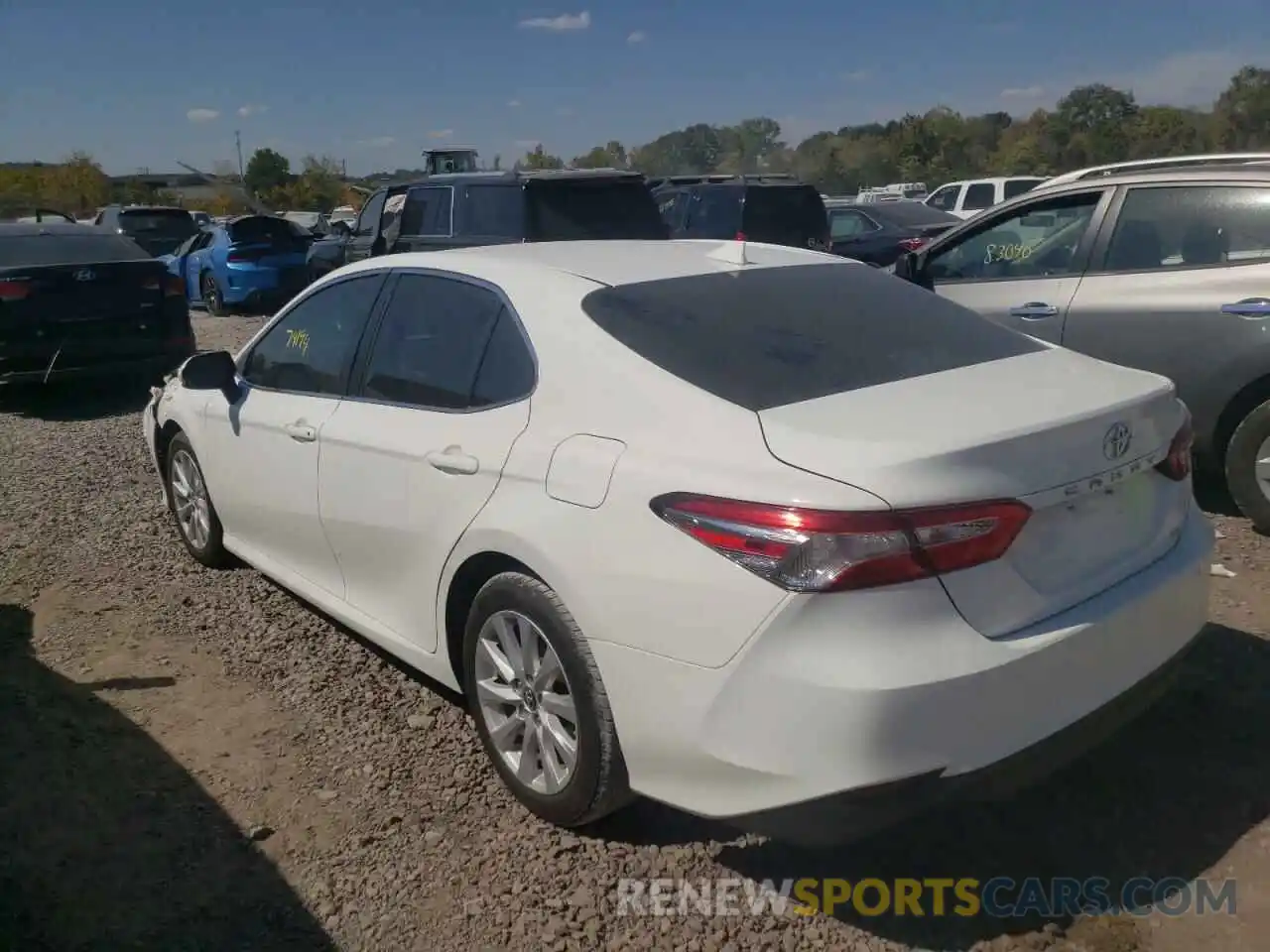 3 Photograph of a damaged car 4T1B11HK4KU776026 TOYOTA CAMRY 2019