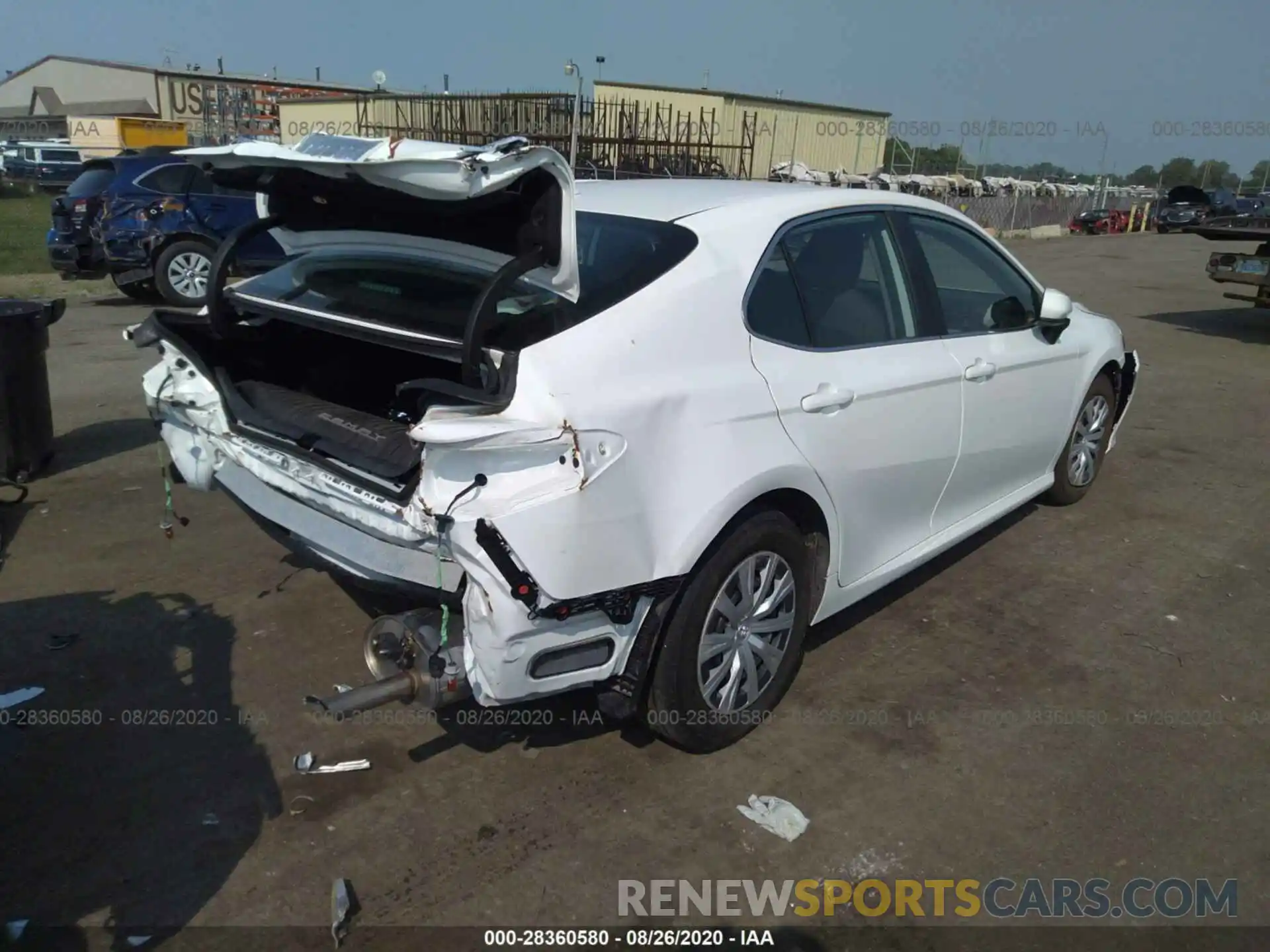 4 Photograph of a damaged car 4T1B11HK4KU778794 TOYOTA CAMRY 2019