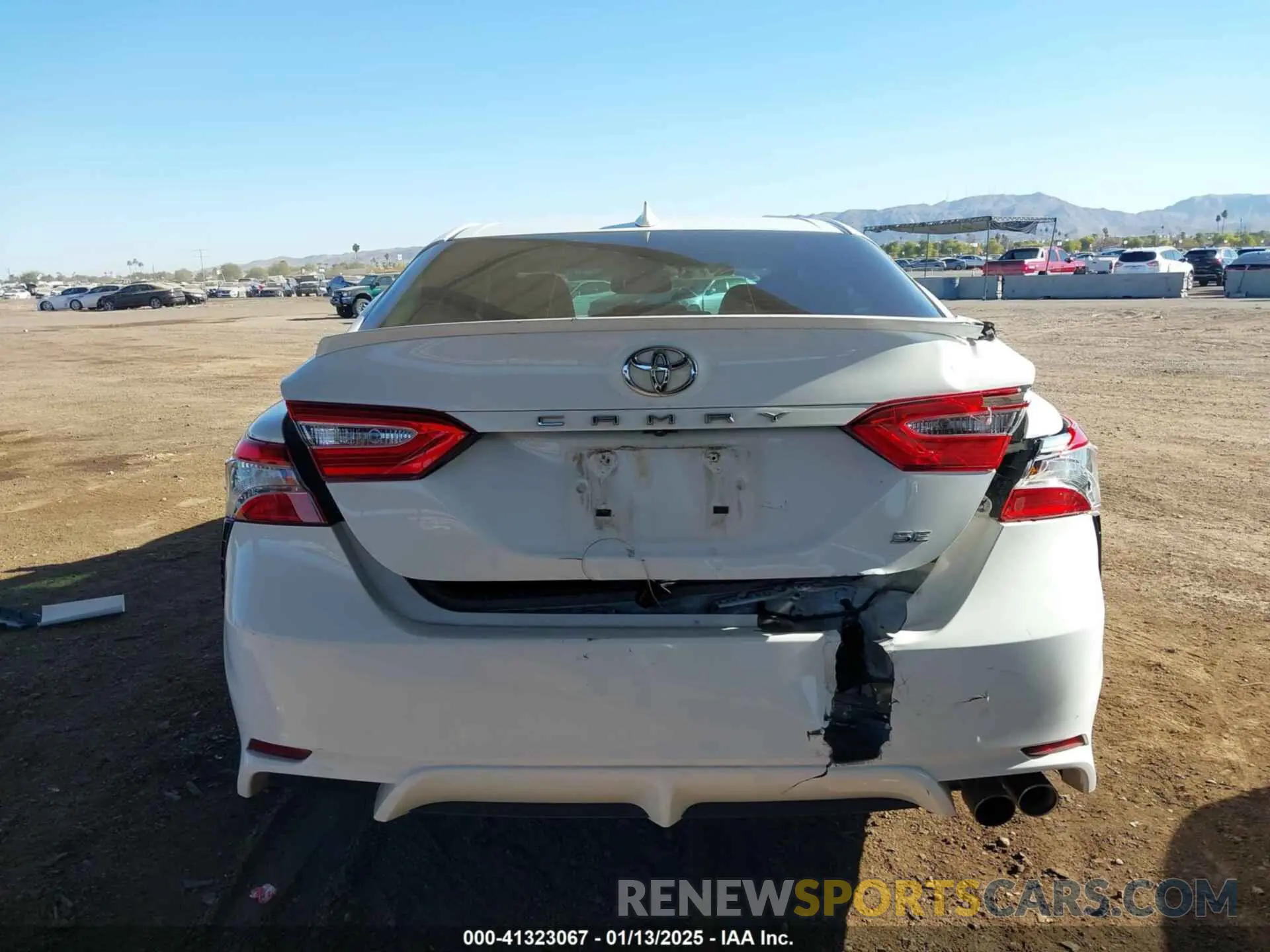 6 Photograph of a damaged car 4T1B11HK4KU782585 TOYOTA CAMRY 2019
