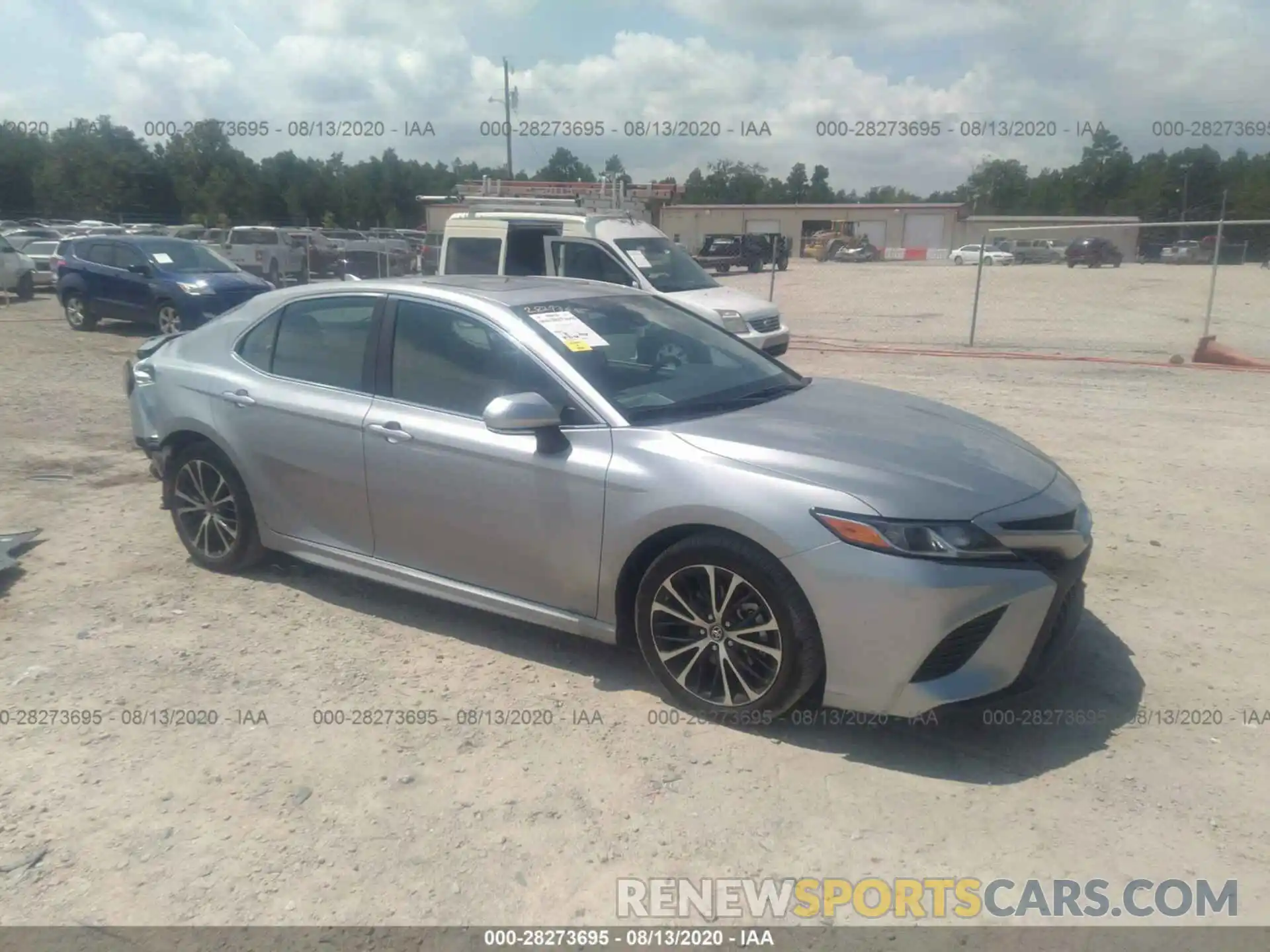 1 Photograph of a damaged car 4T1B11HK4KU785907 TOYOTA CAMRY 2019