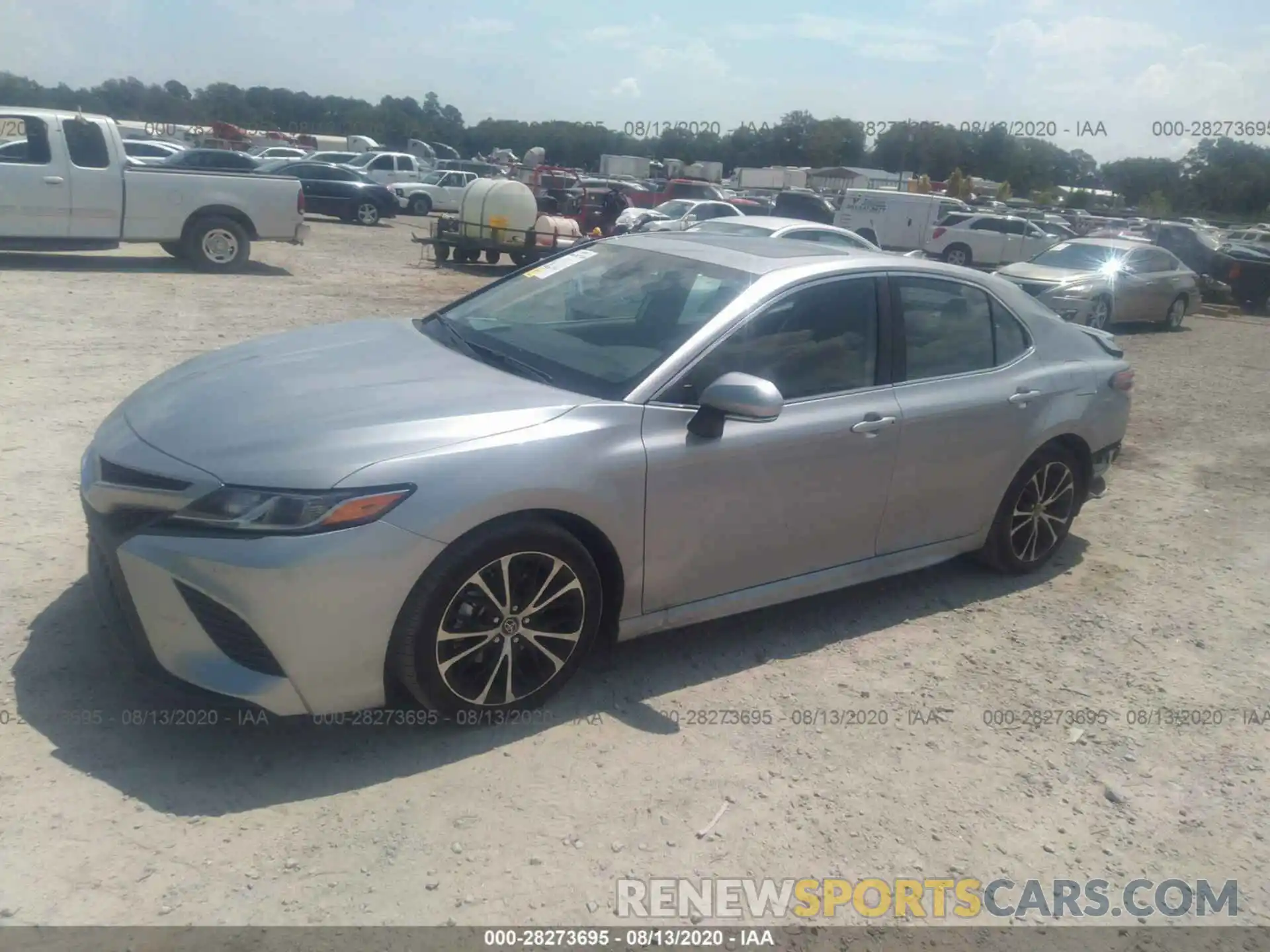 2 Photograph of a damaged car 4T1B11HK4KU785907 TOYOTA CAMRY 2019