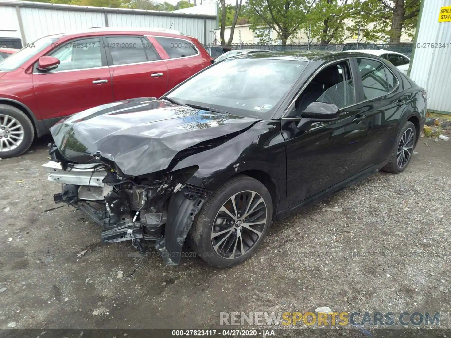 2 Photograph of a damaged car 4T1B11HK4KU787365 TOYOTA CAMRY 2019