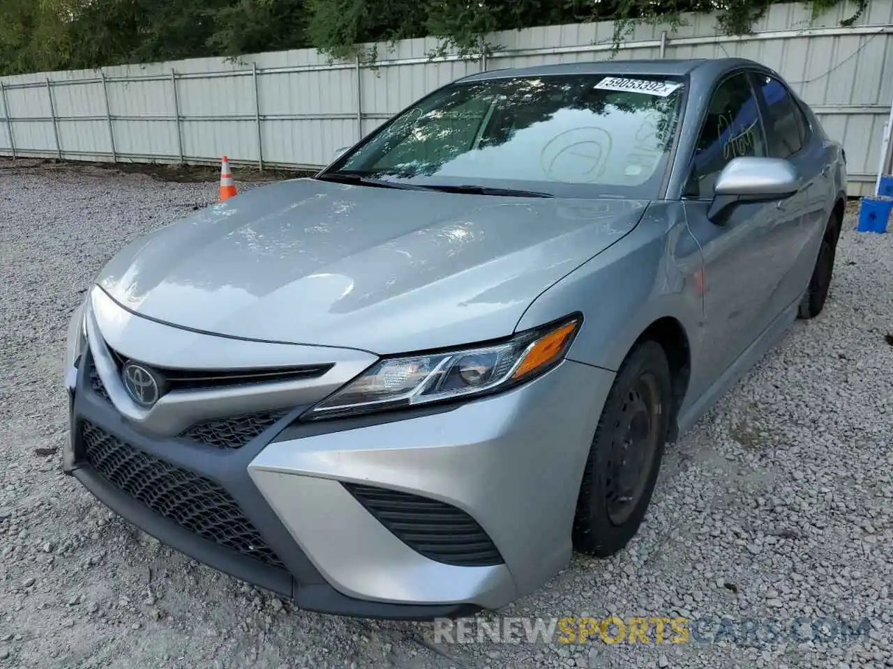 2 Photograph of a damaged car 4T1B11HK4KU788614 TOYOTA CAMRY 2019