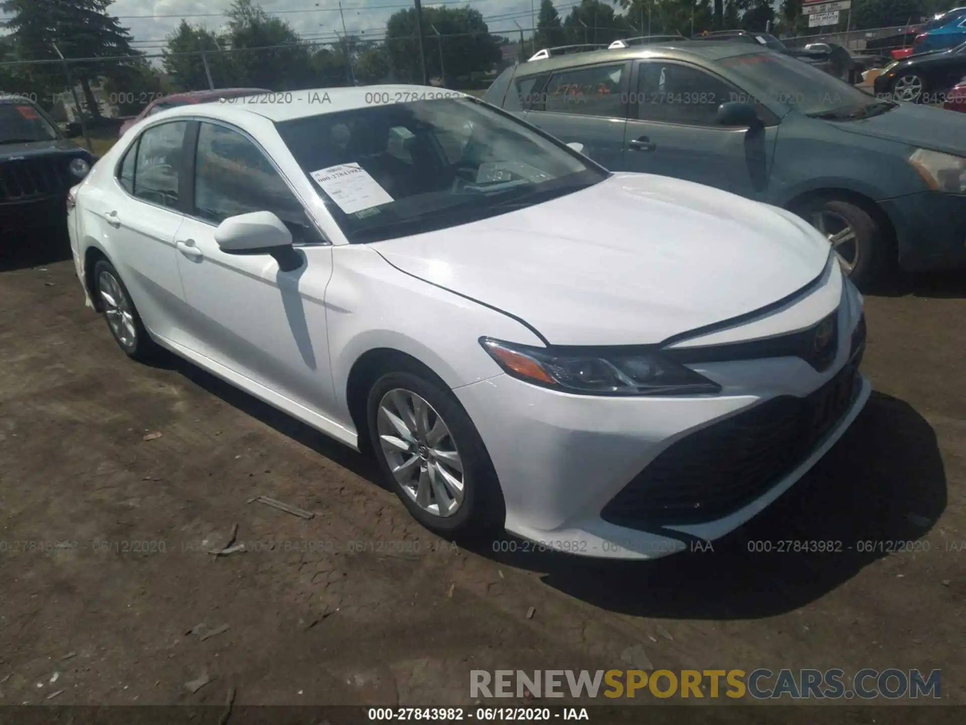 1 Photograph of a damaged car 4T1B11HK4KU790007 TOYOTA CAMRY 2019