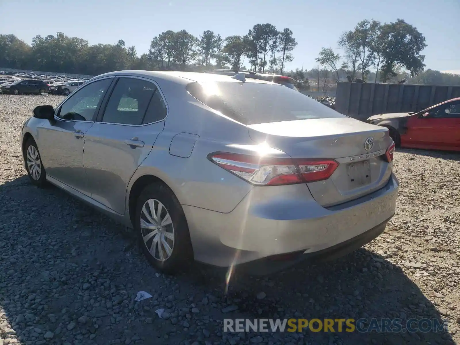 3 Photograph of a damaged car 4T1B11HK4KU791190 TOYOTA CAMRY 2019