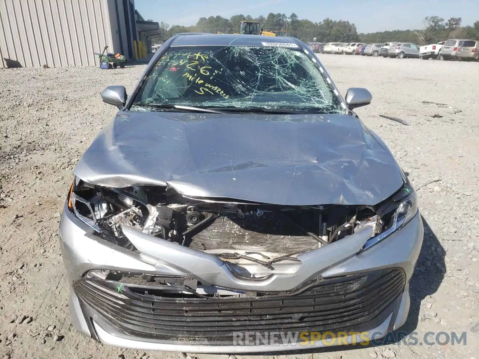 9 Photograph of a damaged car 4T1B11HK4KU791190 TOYOTA CAMRY 2019