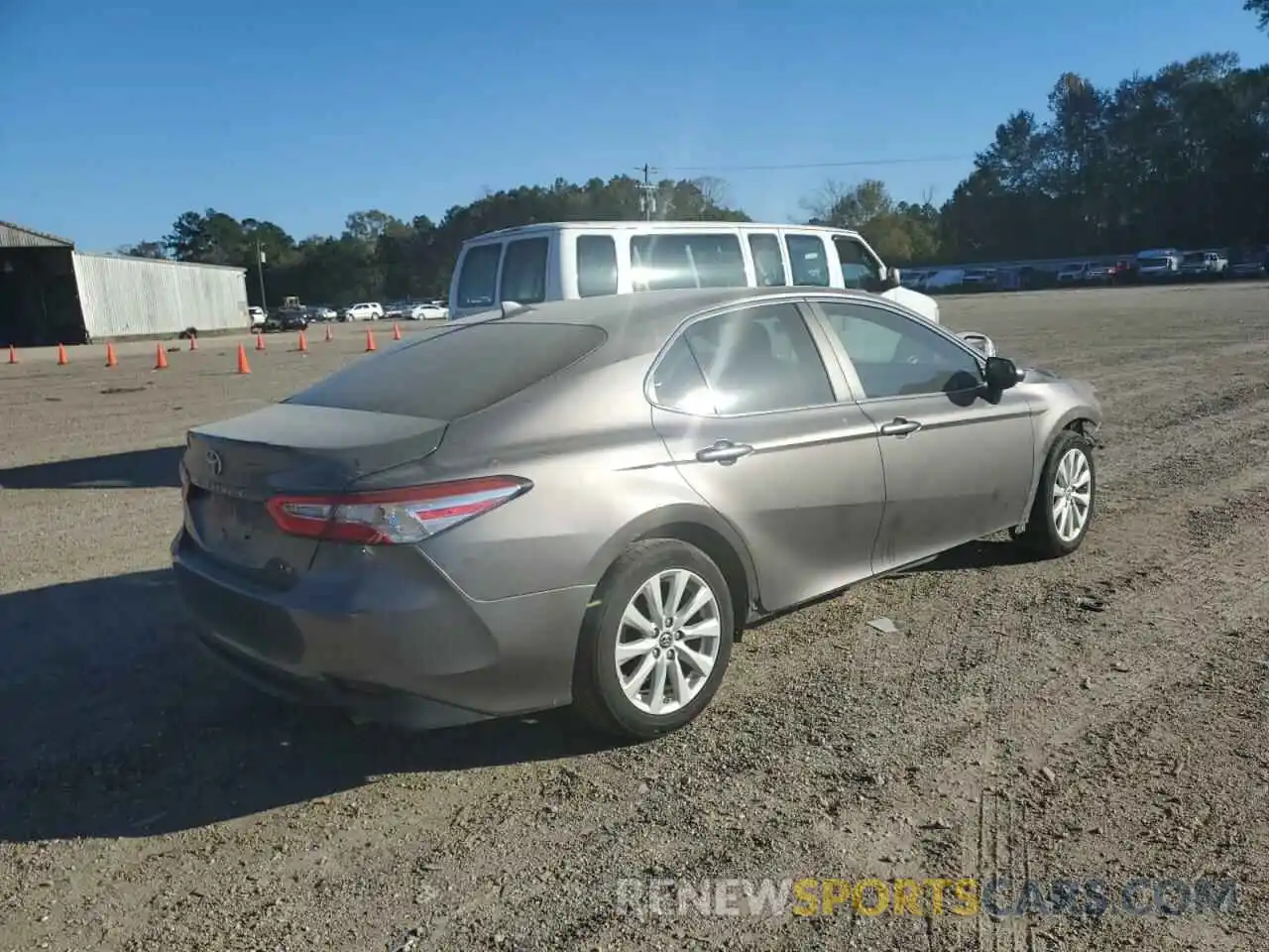 3 Photograph of a damaged car 4T1B11HK4KU792291 TOYOTA CAMRY 2019