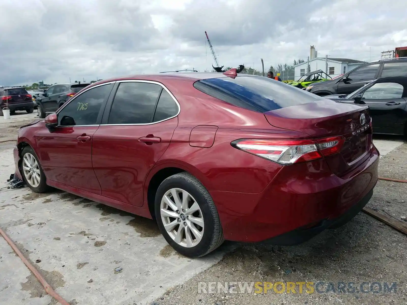 3 Photograph of a damaged car 4T1B11HK4KU792758 TOYOTA CAMRY 2019