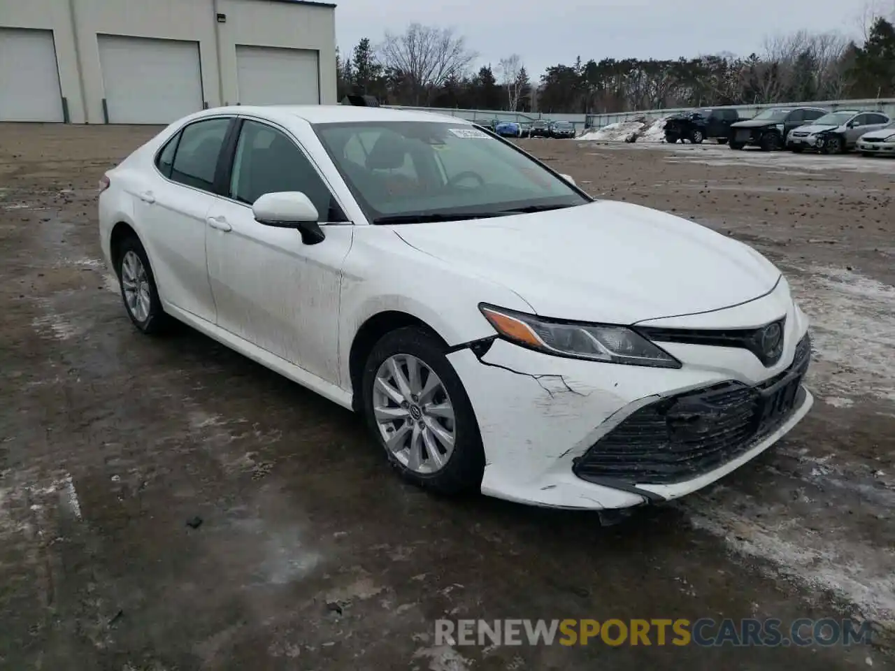 1 Photograph of a damaged car 4T1B11HK4KU798432 TOYOTA CAMRY 2019