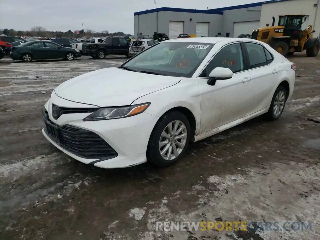 2 Photograph of a damaged car 4T1B11HK4KU798432 TOYOTA CAMRY 2019