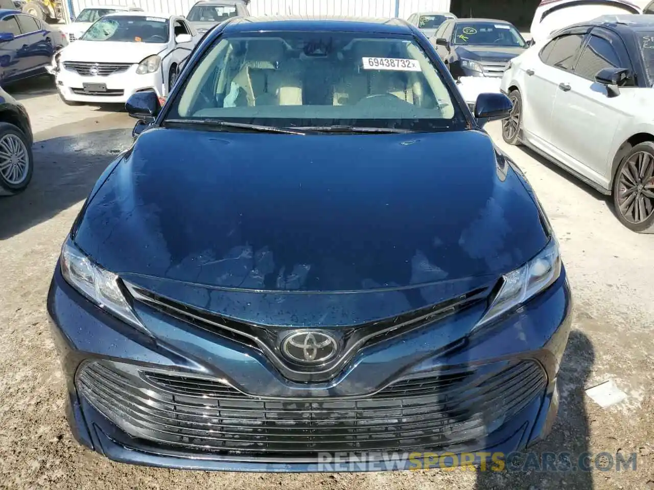 5 Photograph of a damaged car 4T1B11HK4KU803144 TOYOTA CAMRY 2019