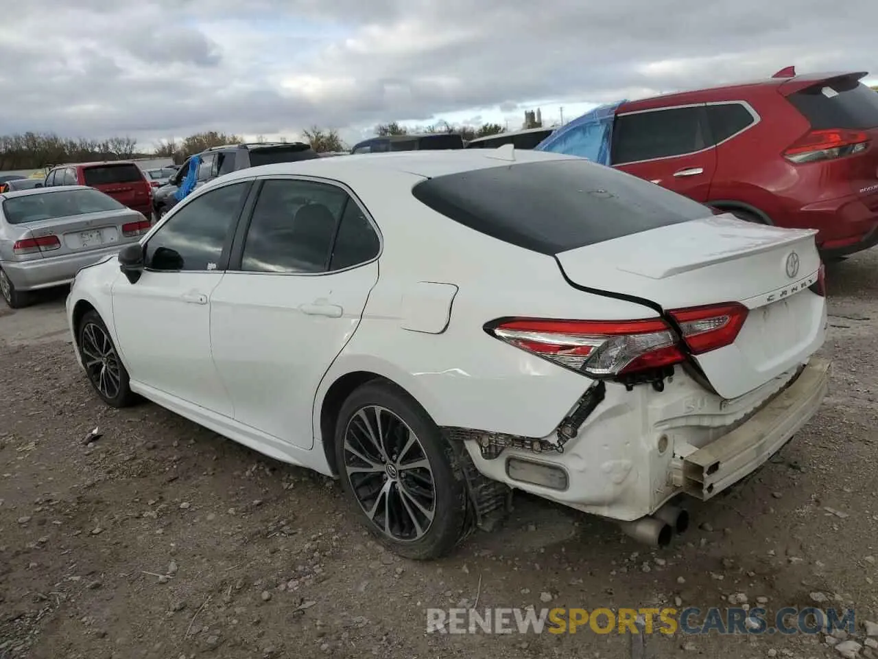 2 Photograph of a damaged car 4T1B11HK4KU803659 TOYOTA CAMRY 2019