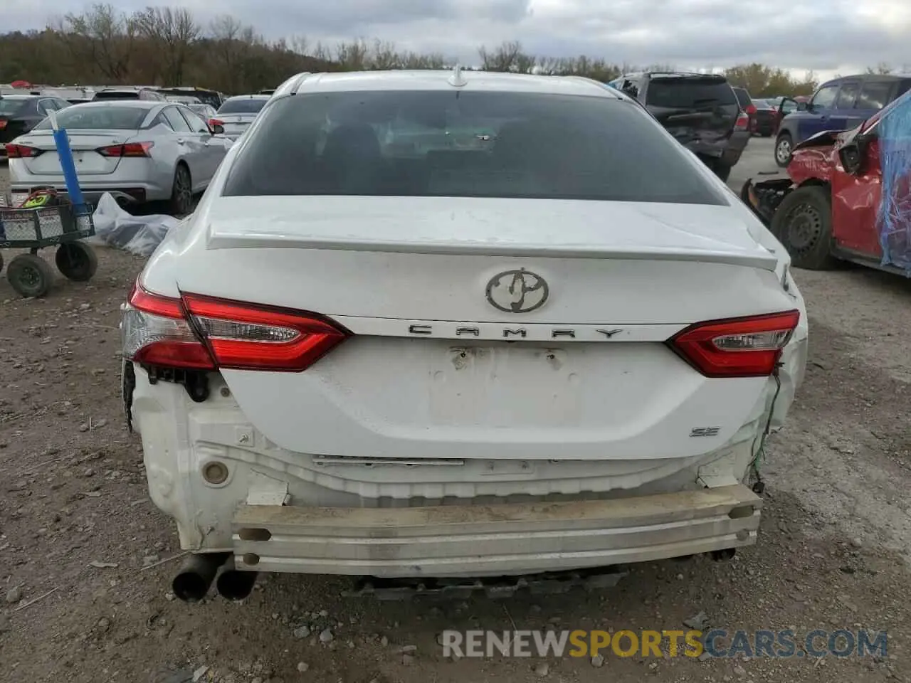 6 Photograph of a damaged car 4T1B11HK4KU803659 TOYOTA CAMRY 2019