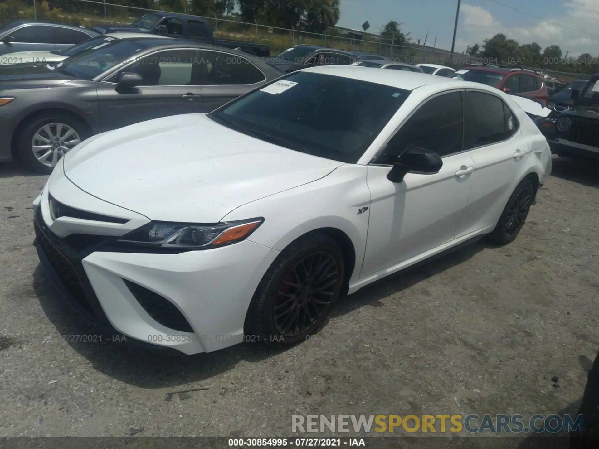 2 Photograph of a damaged car 4T1B11HK4KU807274 TOYOTA CAMRY 2019