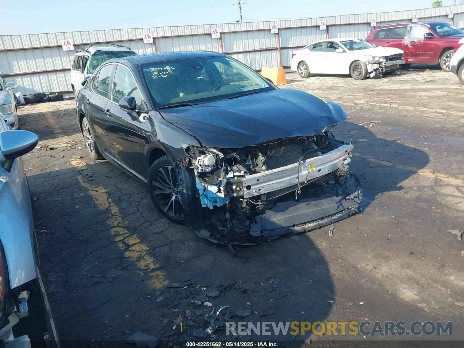 1 Photograph of a damaged car 4T1B11HK4KU807730 TOYOTA CAMRY 2019