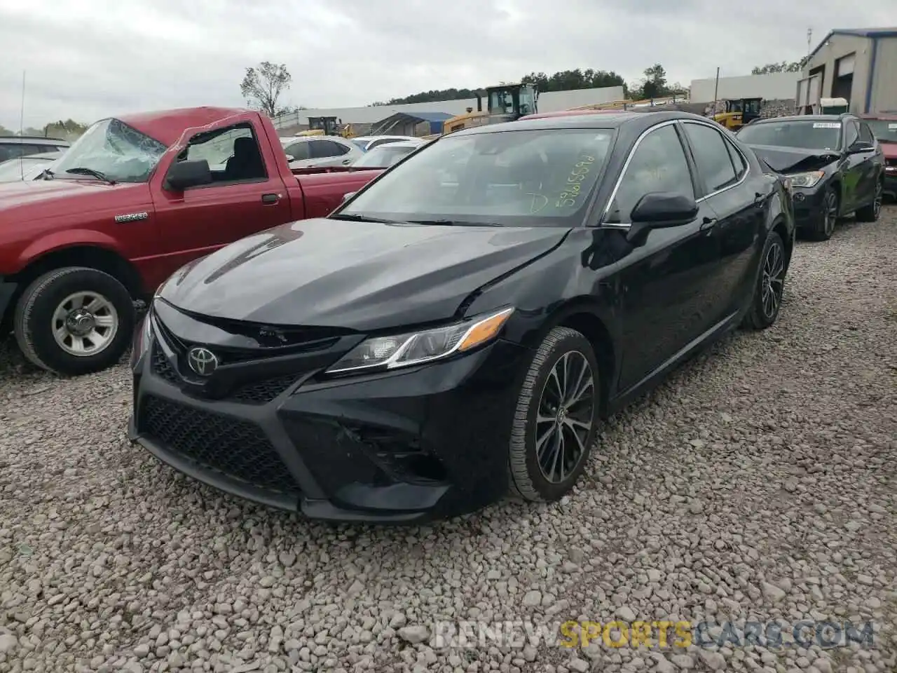 2 Photograph of a damaged car 4T1B11HK4KU813995 TOYOTA CAMRY 2019