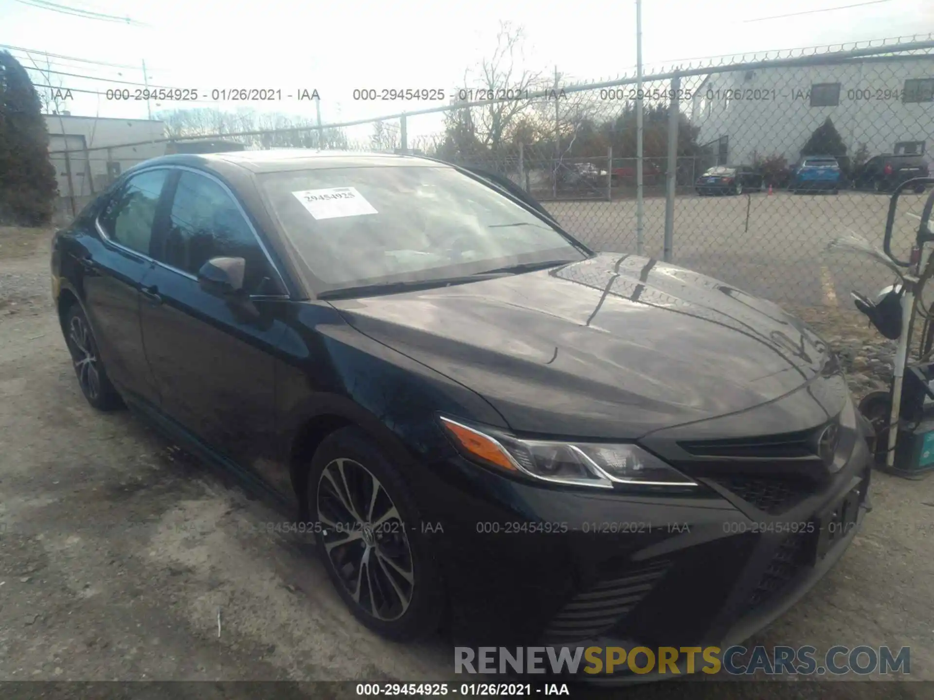 1 Photograph of a damaged car 4T1B11HK4KU815889 TOYOTA CAMRY 2019