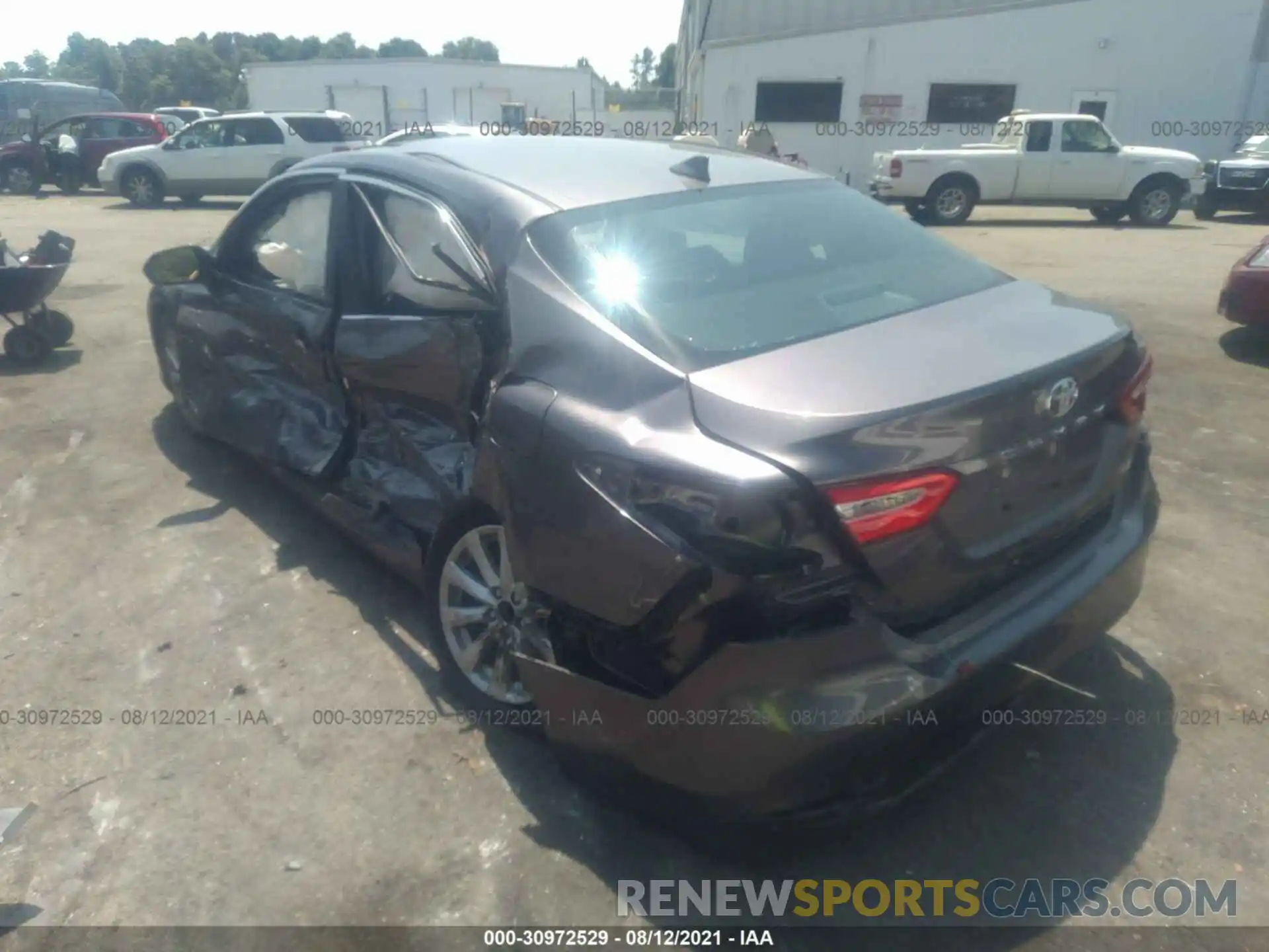 3 Photograph of a damaged car 4T1B11HK4KU817965 TOYOTA CAMRY 2019