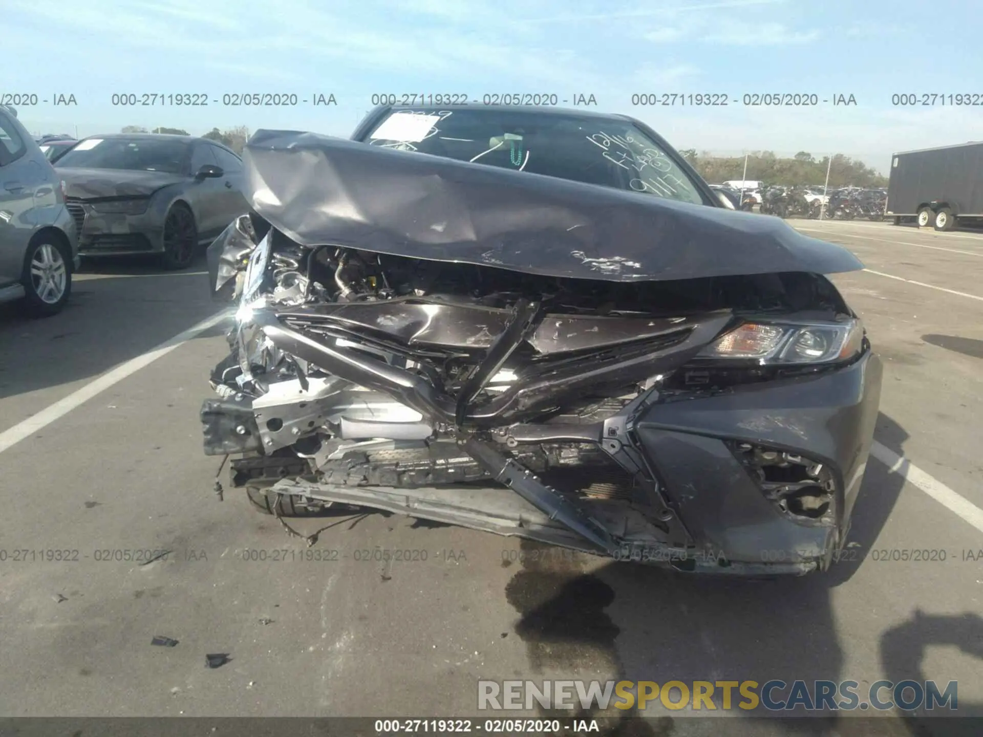 6 Photograph of a damaged car 4T1B11HK4KU819117 TOYOTA CAMRY 2019