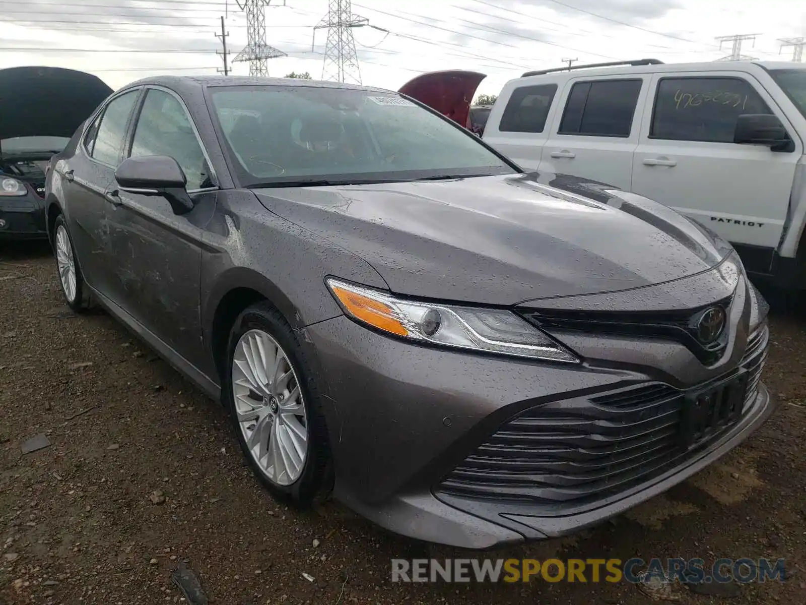 1 Photograph of a damaged car 4T1B11HK4KU819196 TOYOTA CAMRY 2019