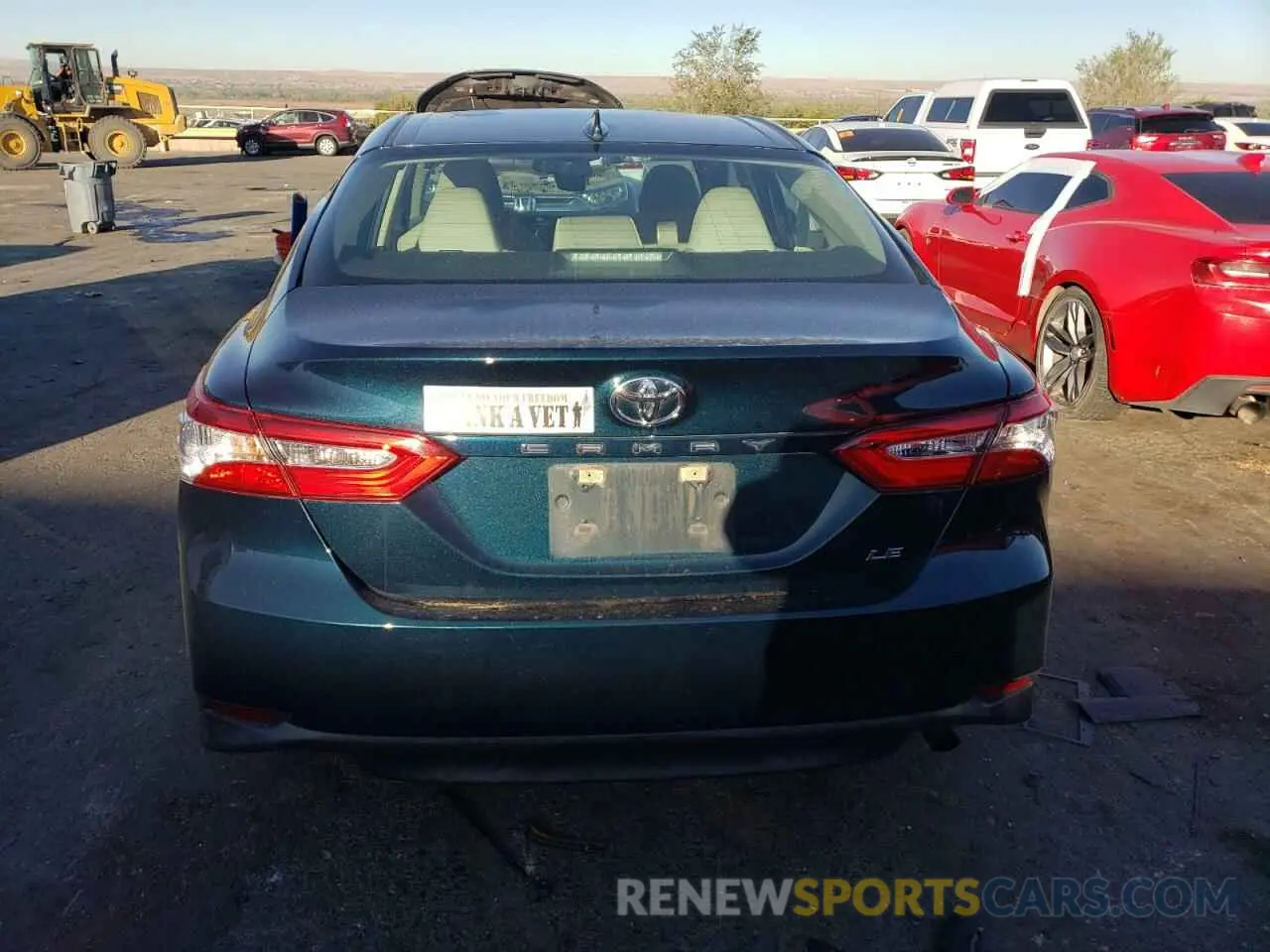 6 Photograph of a damaged car 4T1B11HK4KU819358 TOYOTA CAMRY 2019