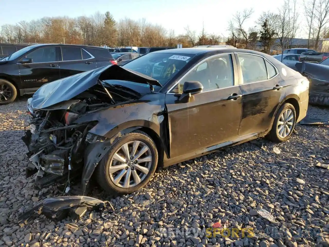 1 Photograph of a damaged car 4T1B11HK4KU823815 TOYOTA CAMRY 2019