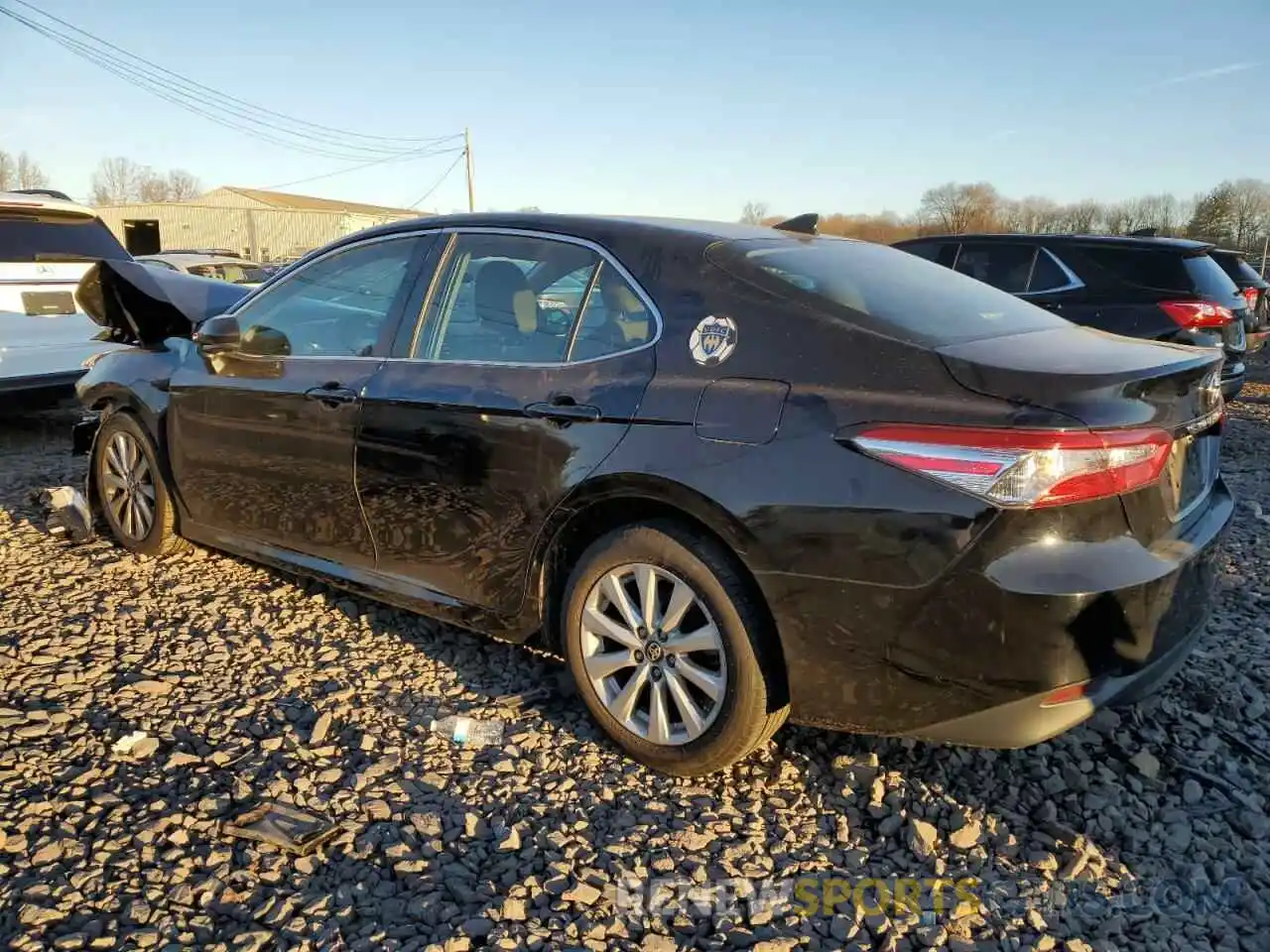 2 Photograph of a damaged car 4T1B11HK4KU823815 TOYOTA CAMRY 2019