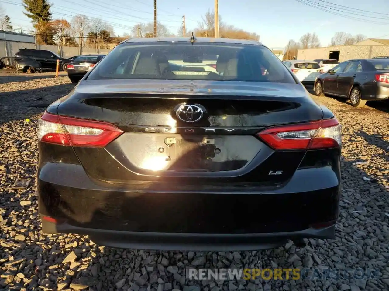 6 Photograph of a damaged car 4T1B11HK4KU823815 TOYOTA CAMRY 2019