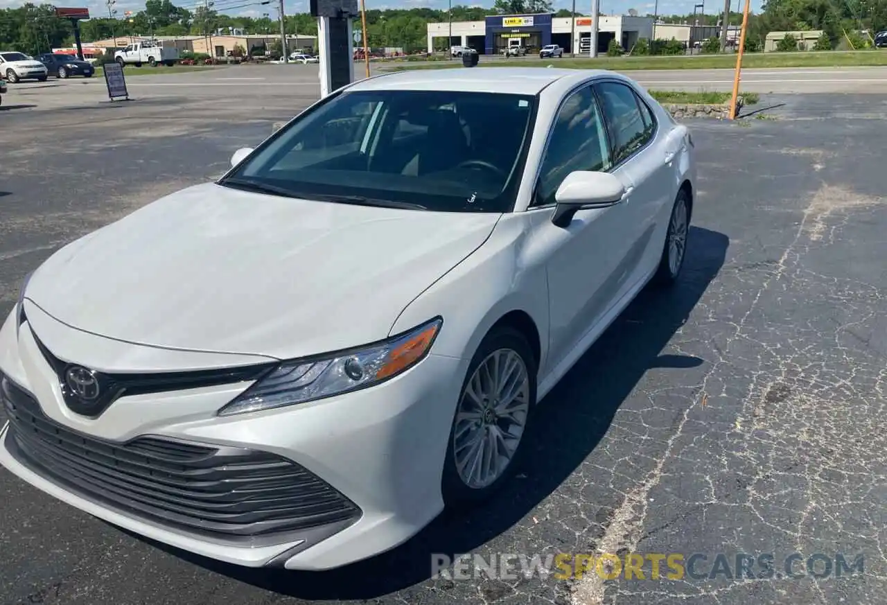 2 Photograph of a damaged car 4T1B11HK4KU824897 TOYOTA CAMRY 2019