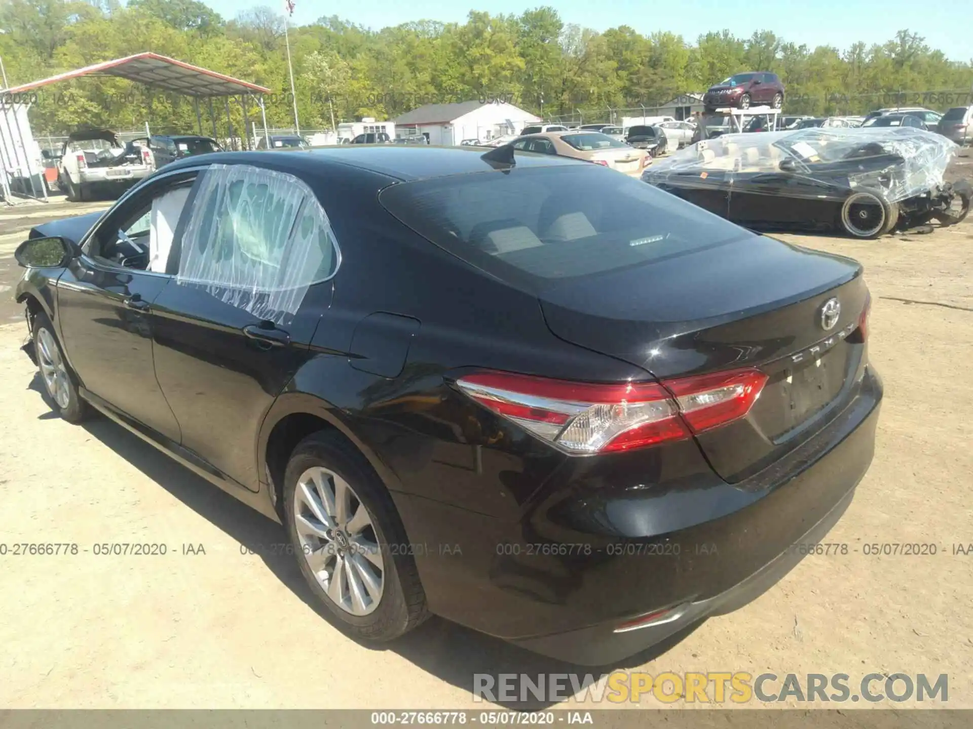 3 Photograph of a damaged car 4T1B11HK4KU825502 TOYOTA CAMRY 2019