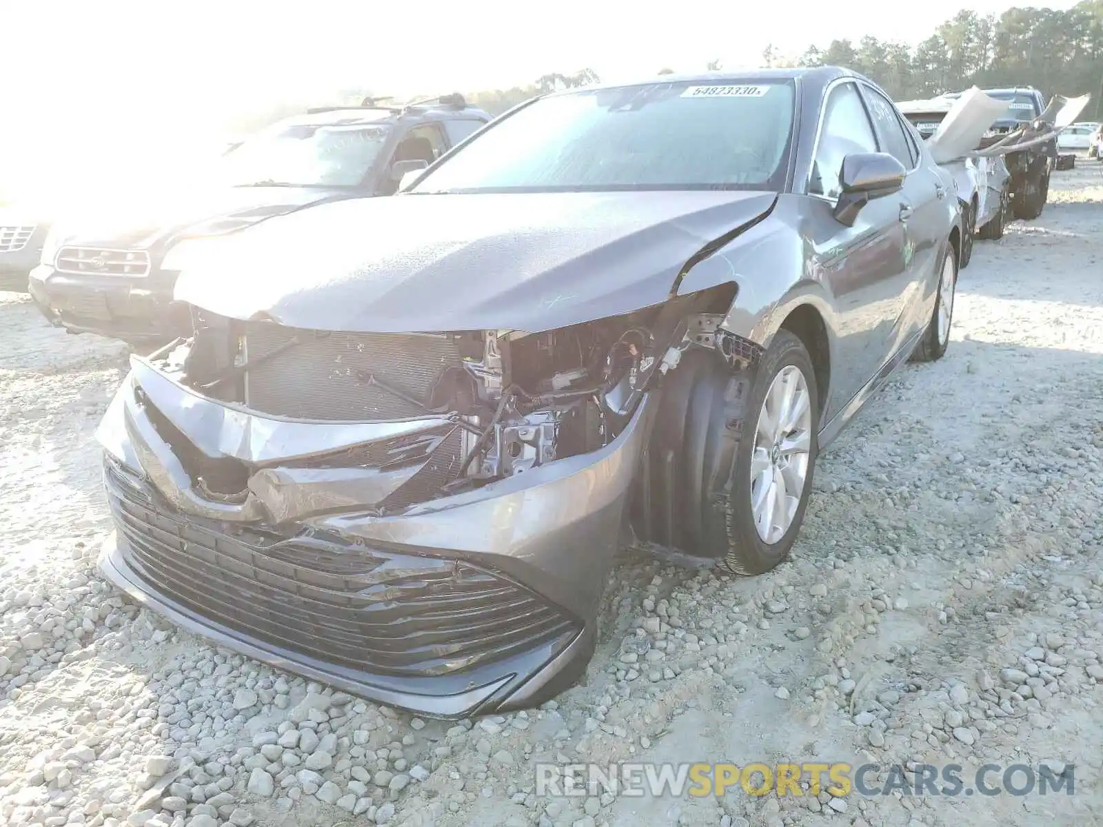 2 Photograph of a damaged car 4T1B11HK4KU826584 TOYOTA CAMRY 2019