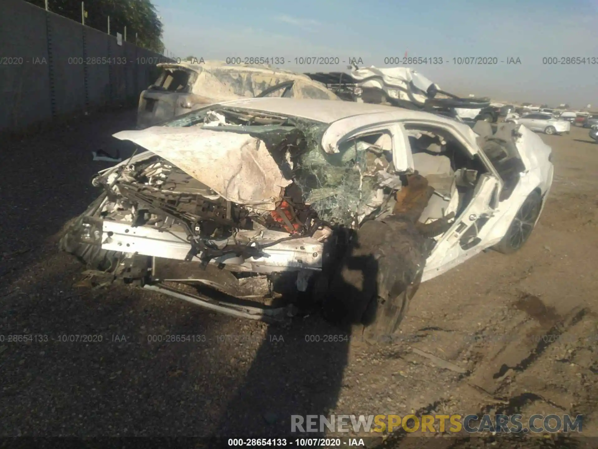 2 Photograph of a damaged car 4T1B11HK4KU829789 TOYOTA CAMRY 2019