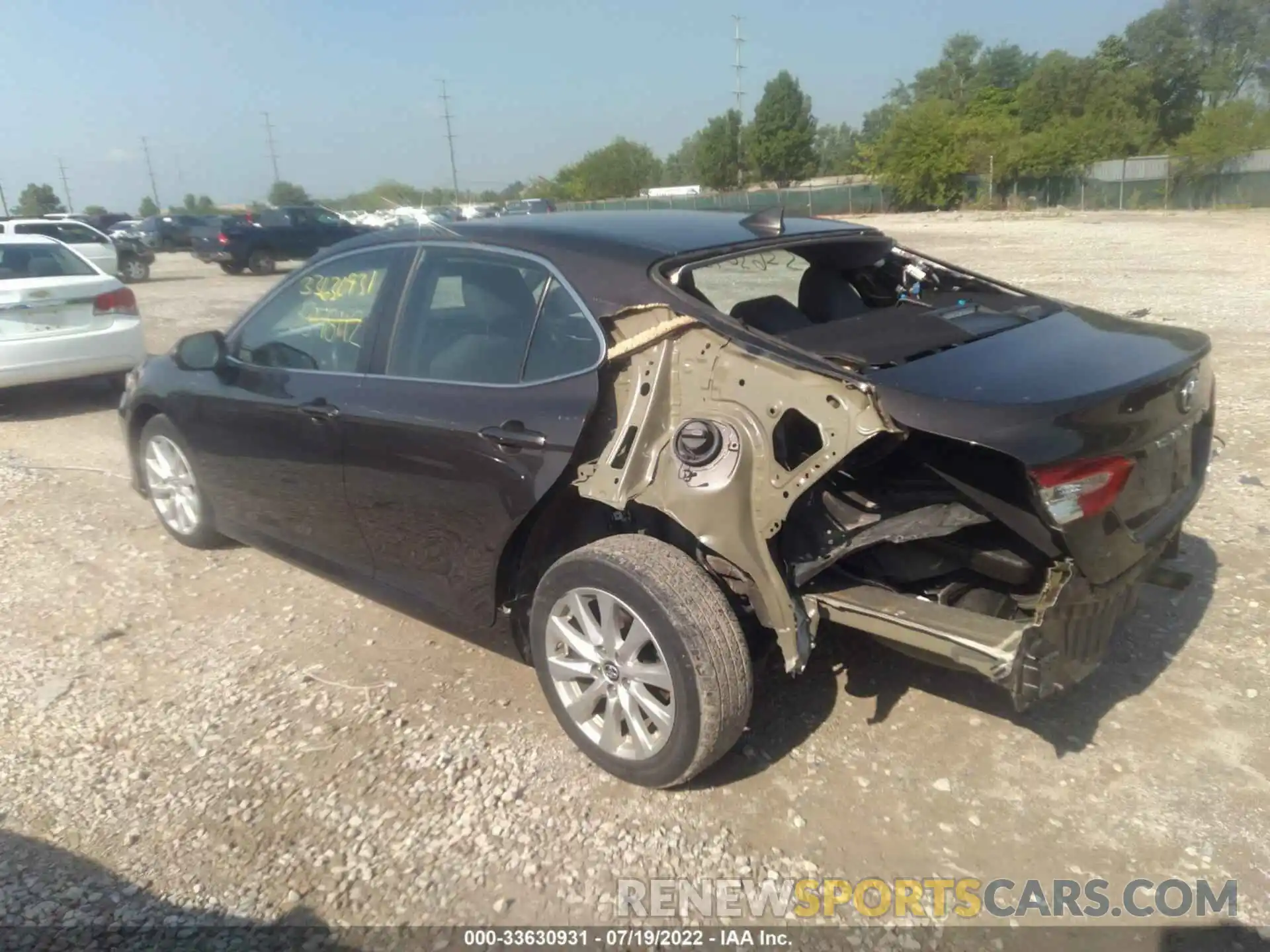 3 Photograph of a damaged car 4T1B11HK4KU830067 TOYOTA CAMRY 2019