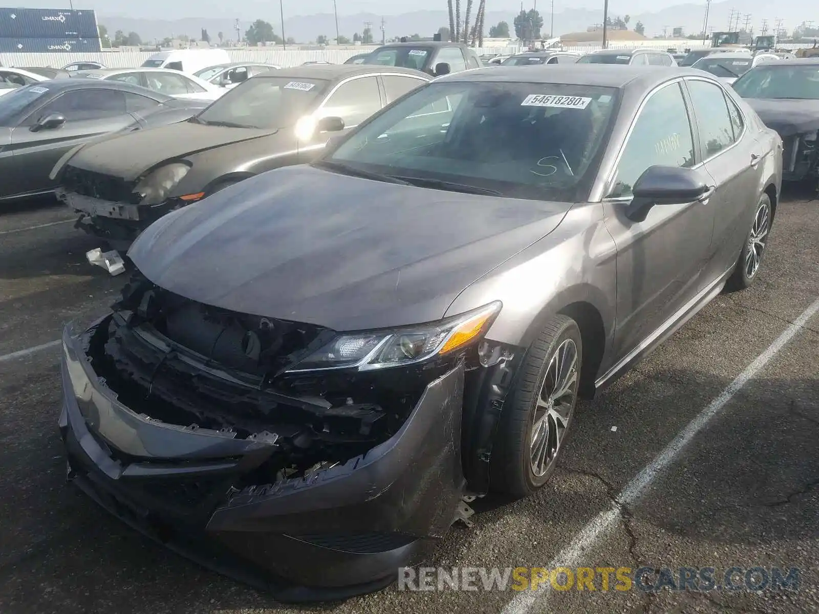 2 Photograph of a damaged car 4T1B11HK4KU831249 TOYOTA CAMRY 2019