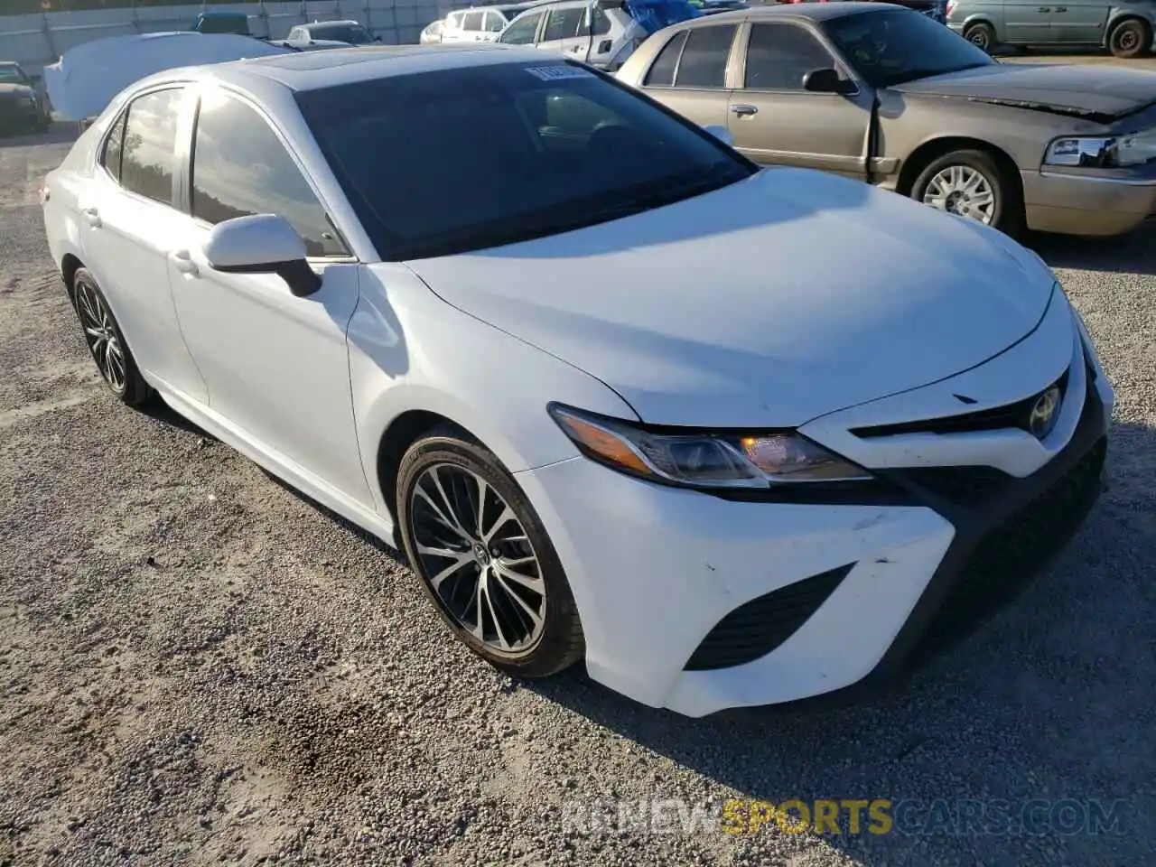 1 Photograph of a damaged car 4T1B11HK4KU834202 TOYOTA CAMRY 2019