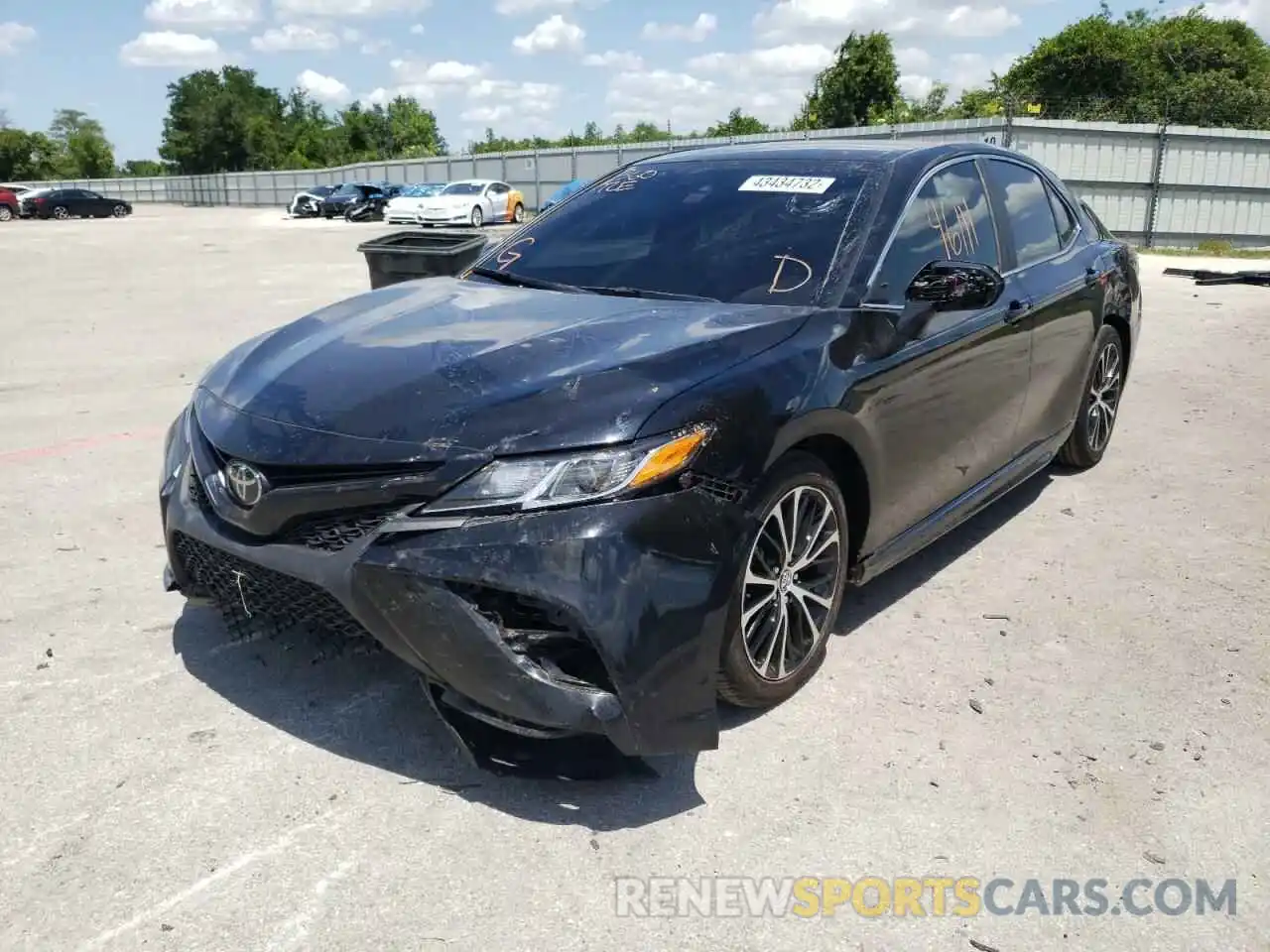 2 Photograph of a damaged car 4T1B11HK4KU837178 TOYOTA CAMRY 2019