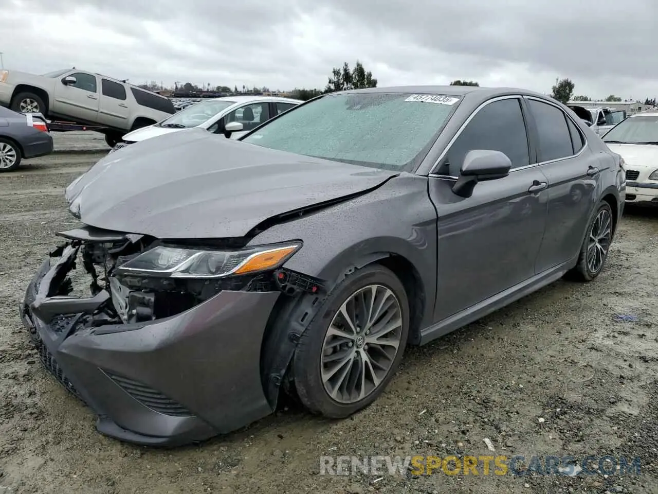 1 Photograph of a damaged car 4T1B11HK4KU840792 TOYOTA CAMRY 2019