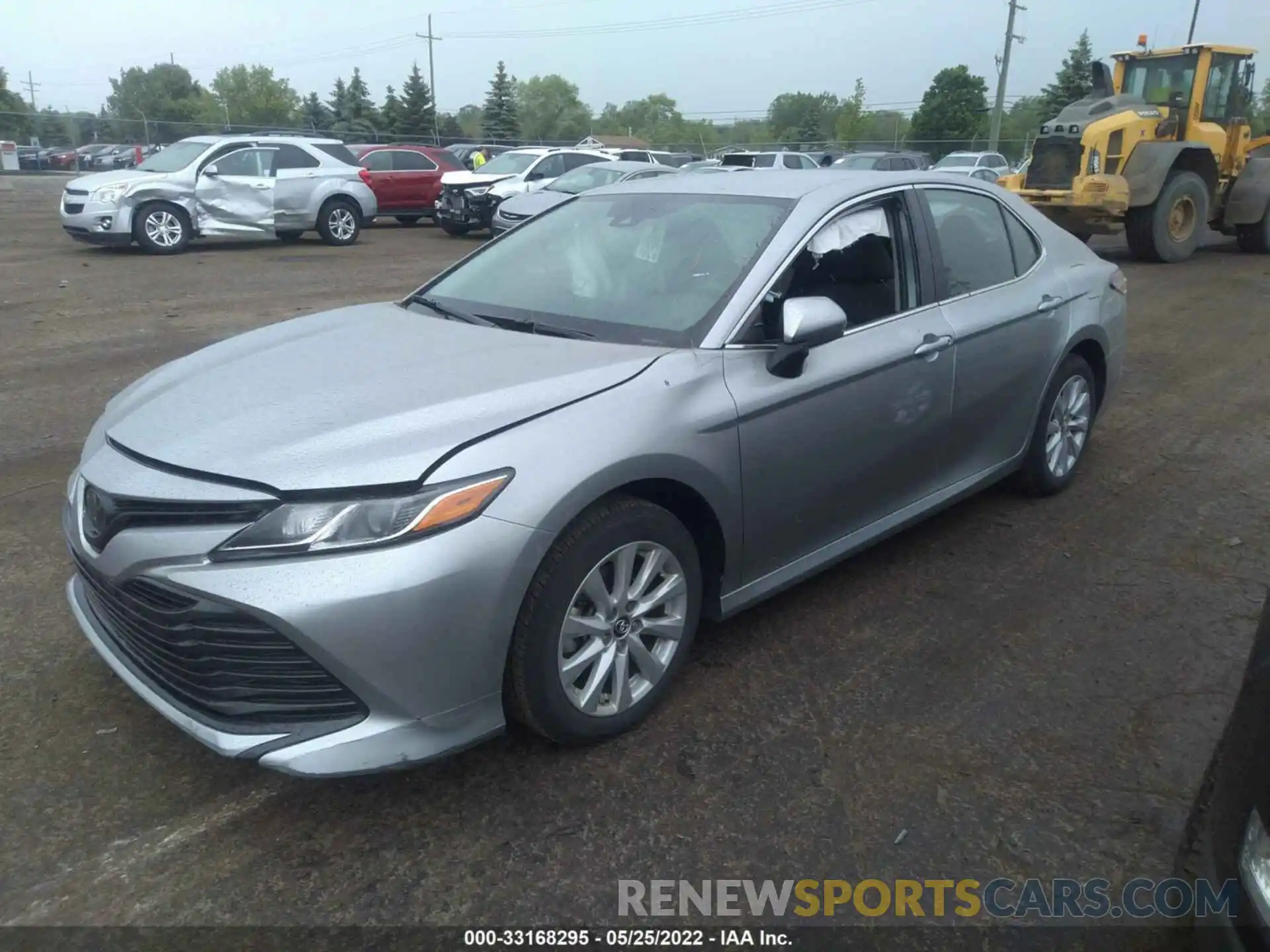 2 Photograph of a damaged car 4T1B11HK4KU843014 TOYOTA CAMRY 2019