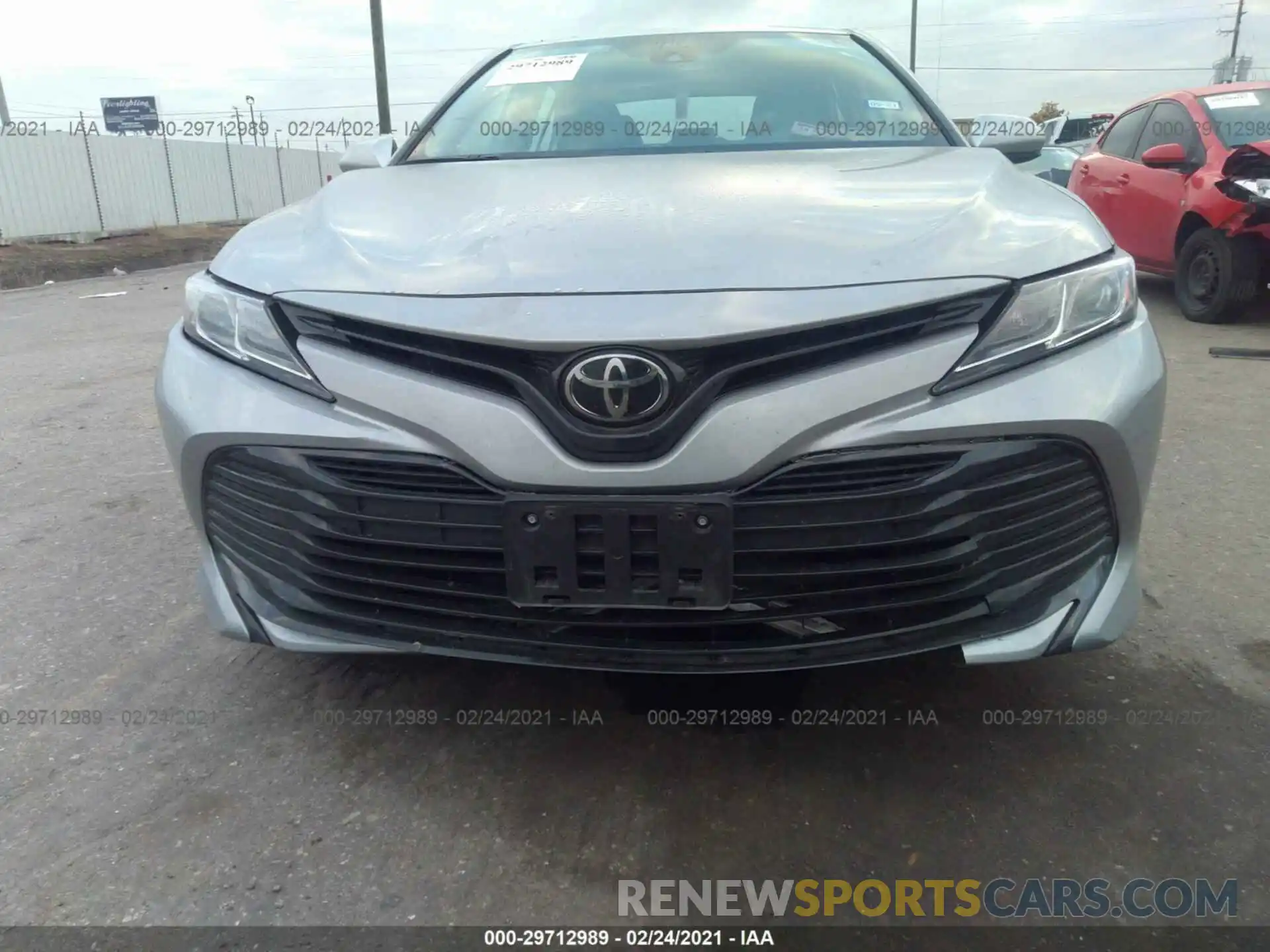 6 Photograph of a damaged car 4T1B11HK4KU852246 TOYOTA CAMRY 2019