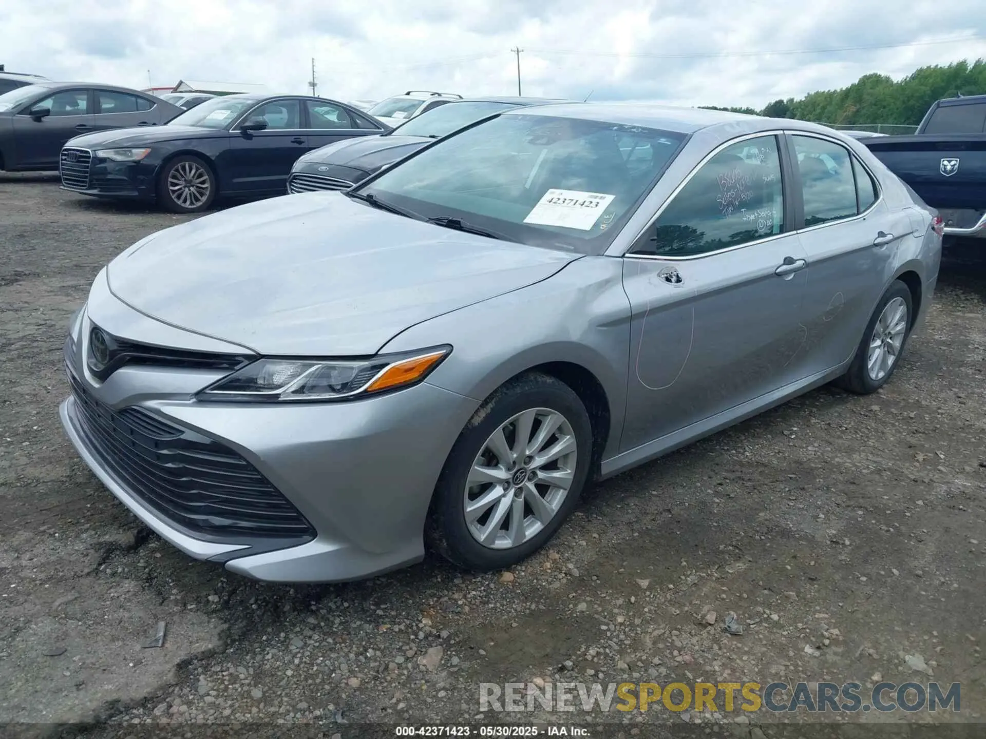 2 Photograph of a damaged car 4T1B11HK4KU853459 TOYOTA CAMRY 2019